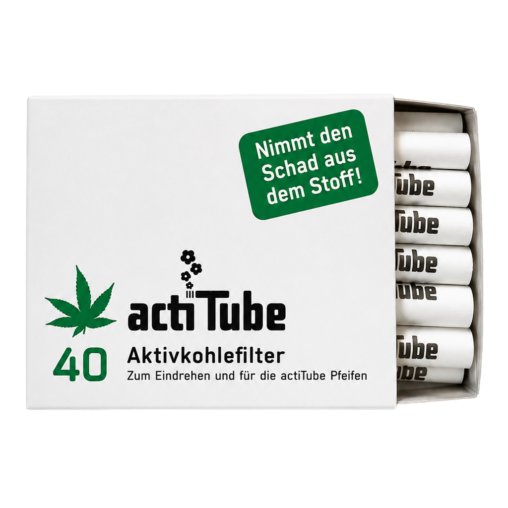ACTI Tube 8mm Aktivkohlefilter