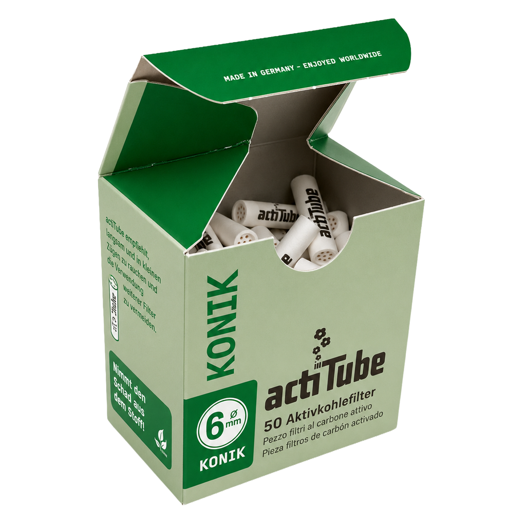 ACTI Tube Konik Aktivkohlefilter