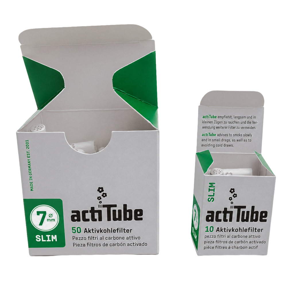 ACTI Tube Slim Aktivkohlefilter
