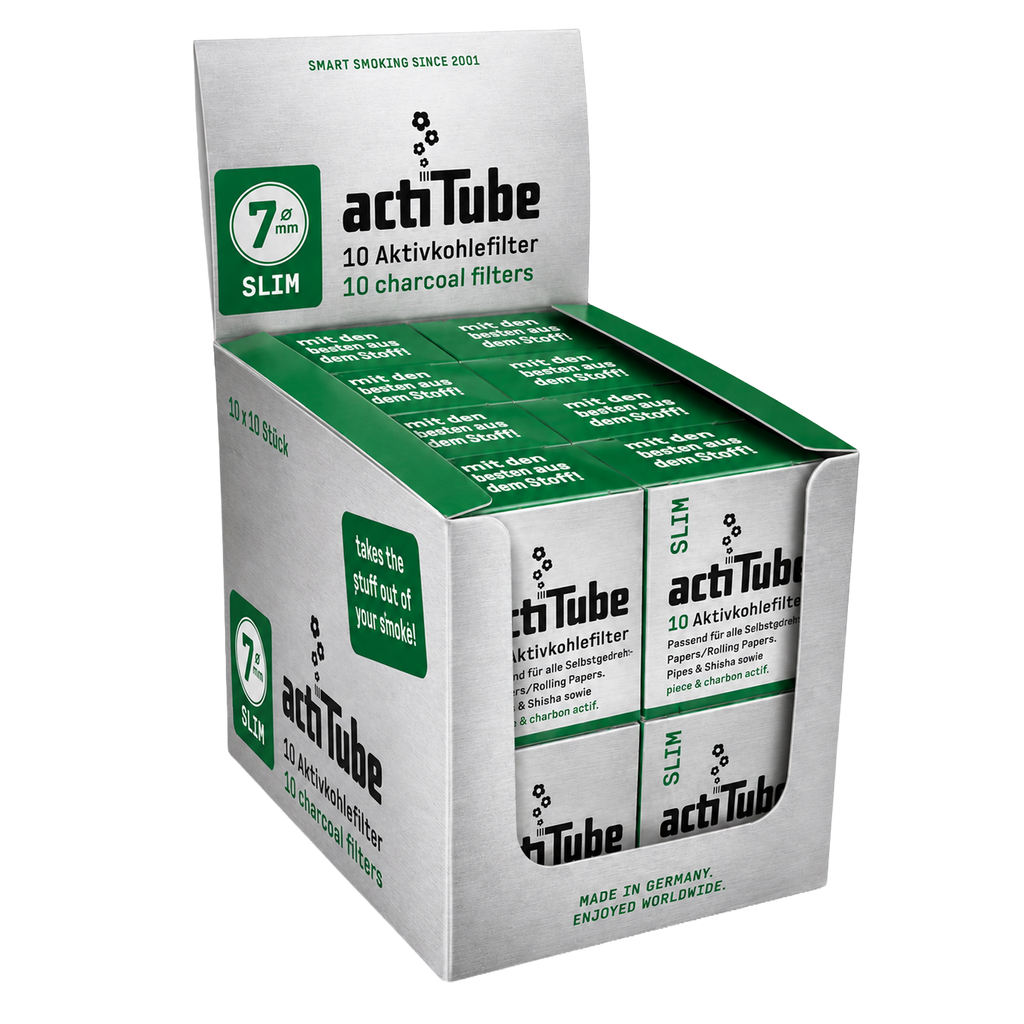 ACTI Tube Slim Aktivkohlefilter
