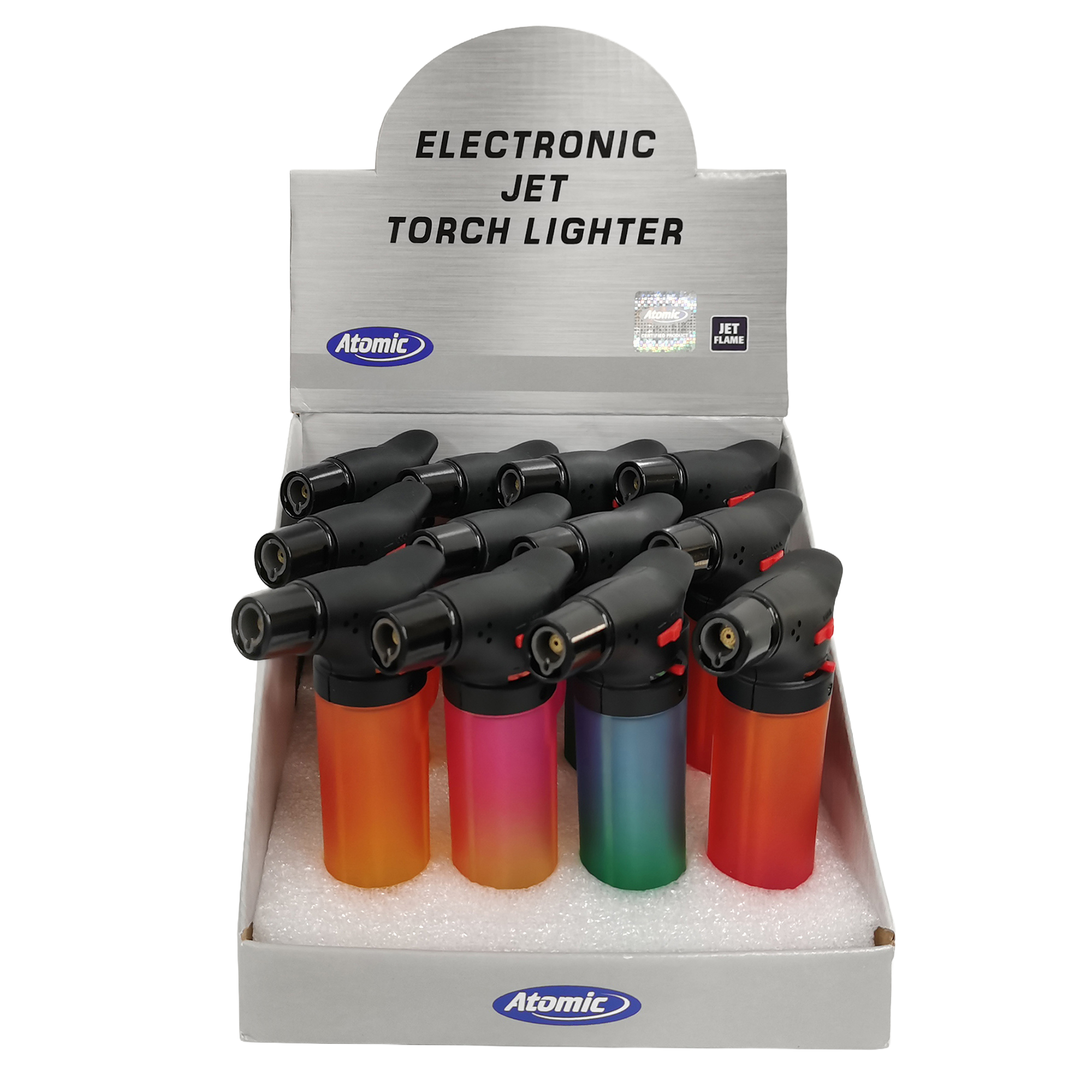 ATOMIC Torch Lighter Rubber Frosty