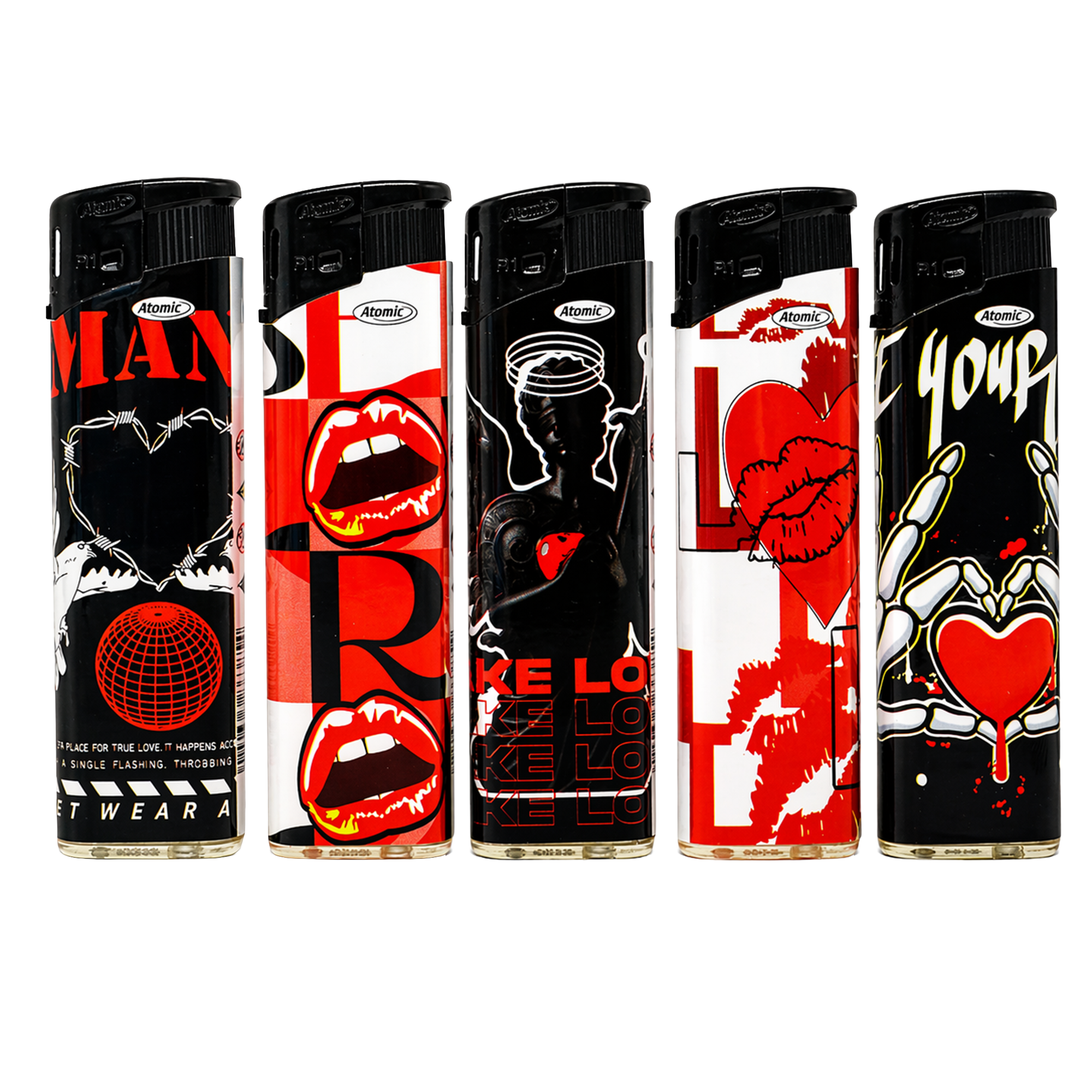 ATOMIC Electronic Red and Black Love