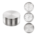 ATOMIC Grinder Metal Chrom 3-teilig ø50mm