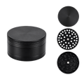 ATOMIC Grinder Metal Schwarz 3-teilig ø50mm