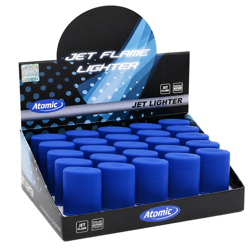 ATOMIC Jetflame Blau Rubber