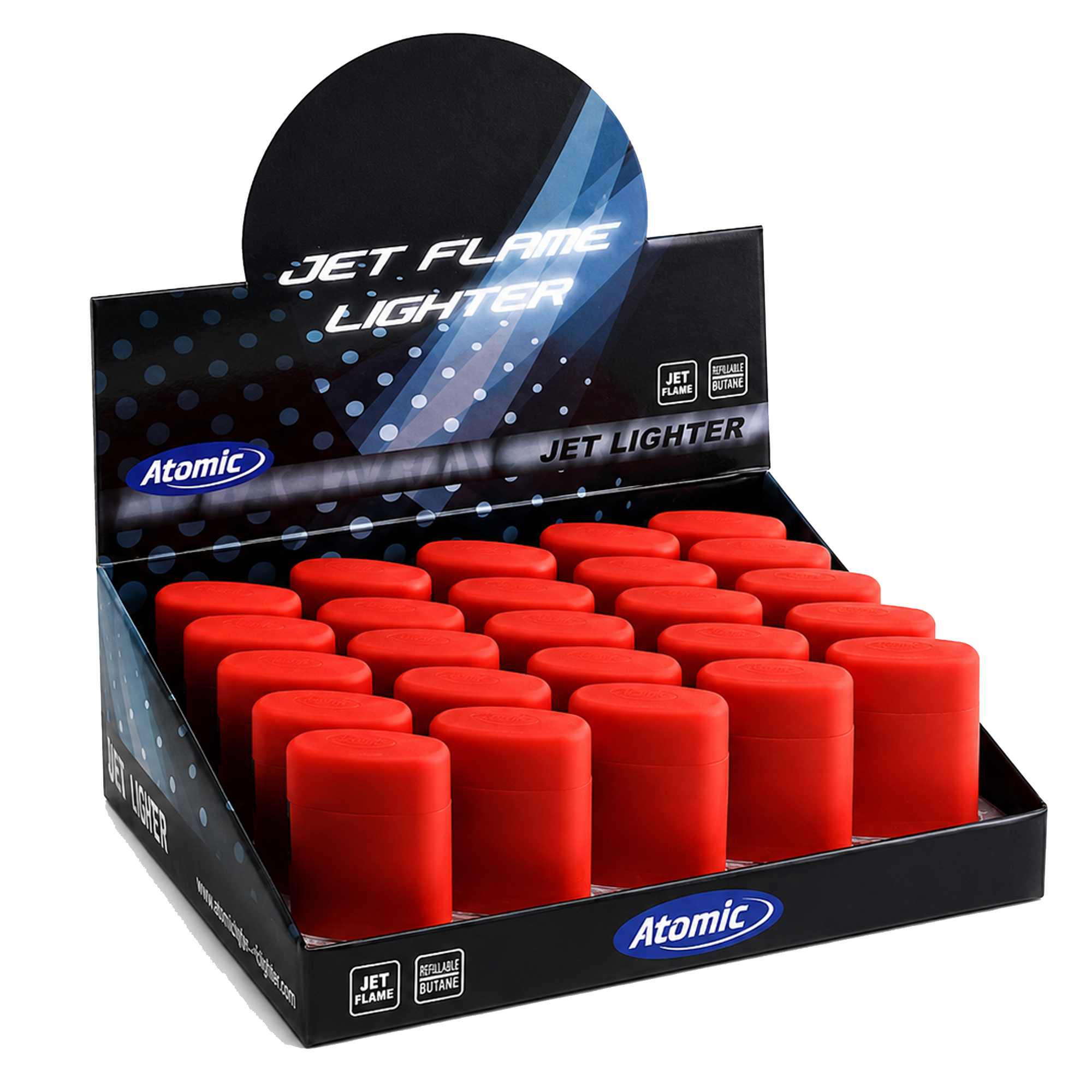 ATOMIC Jetflame Rot Rubber