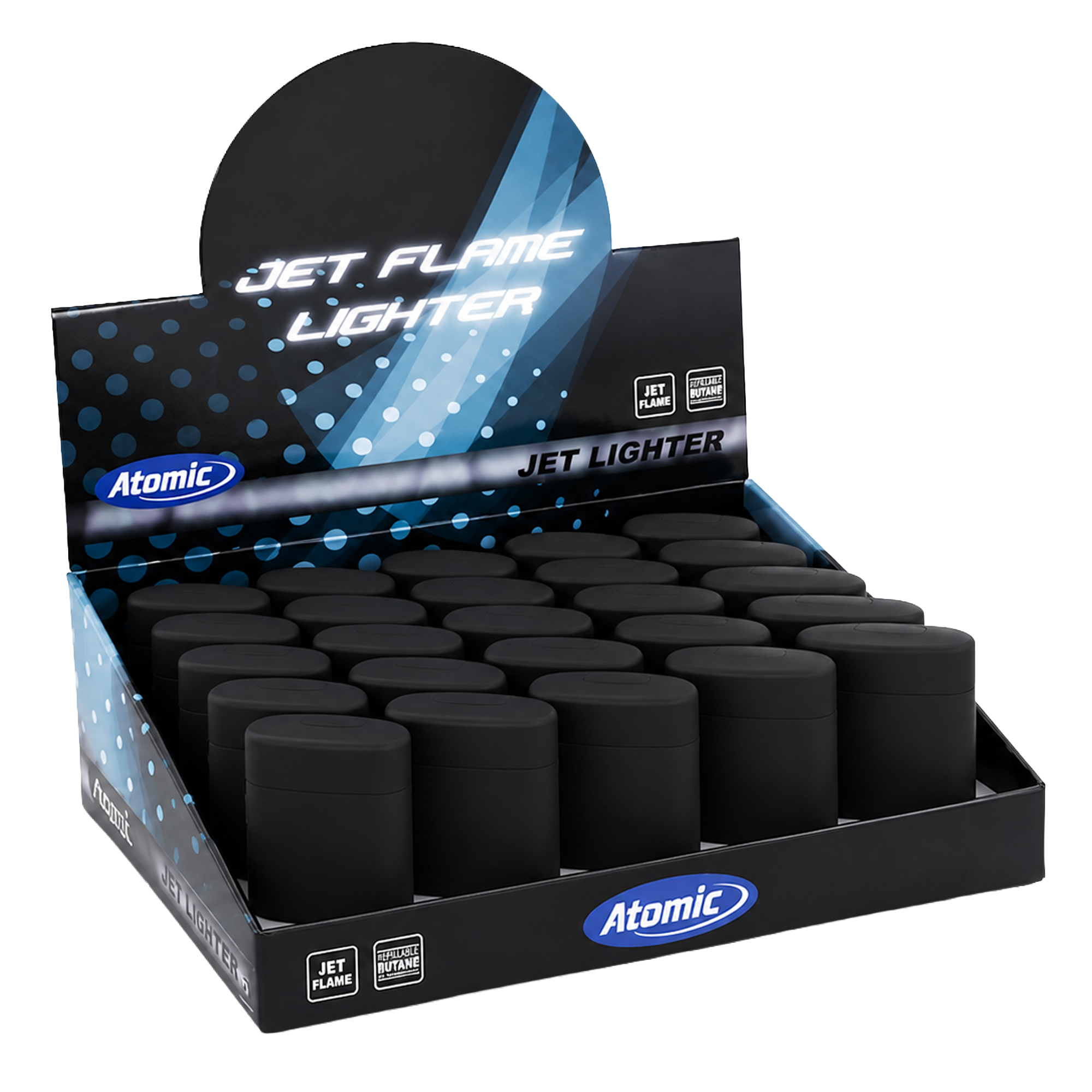 ATOMIC Jetflame Schwarz Rubber