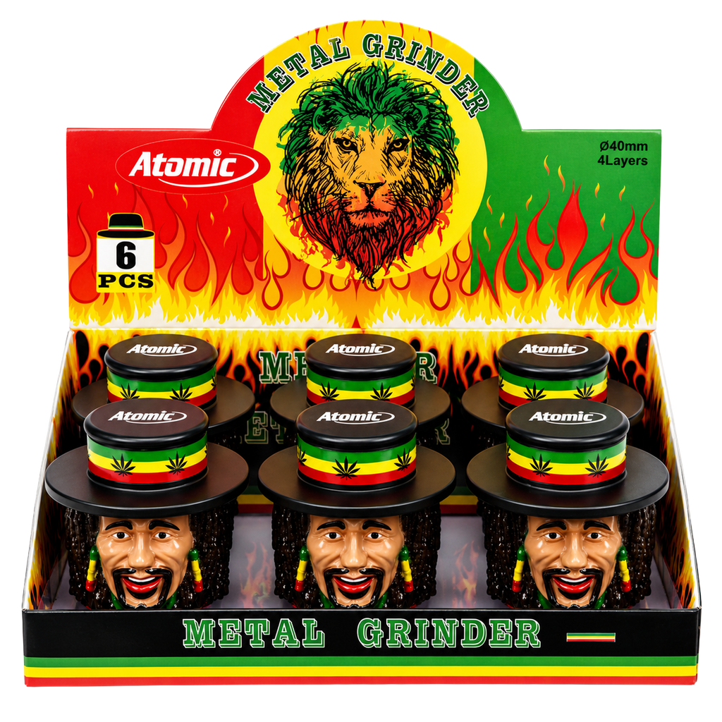 ATOMIC Metal Grinder 4fach 46mm Jamaica Men