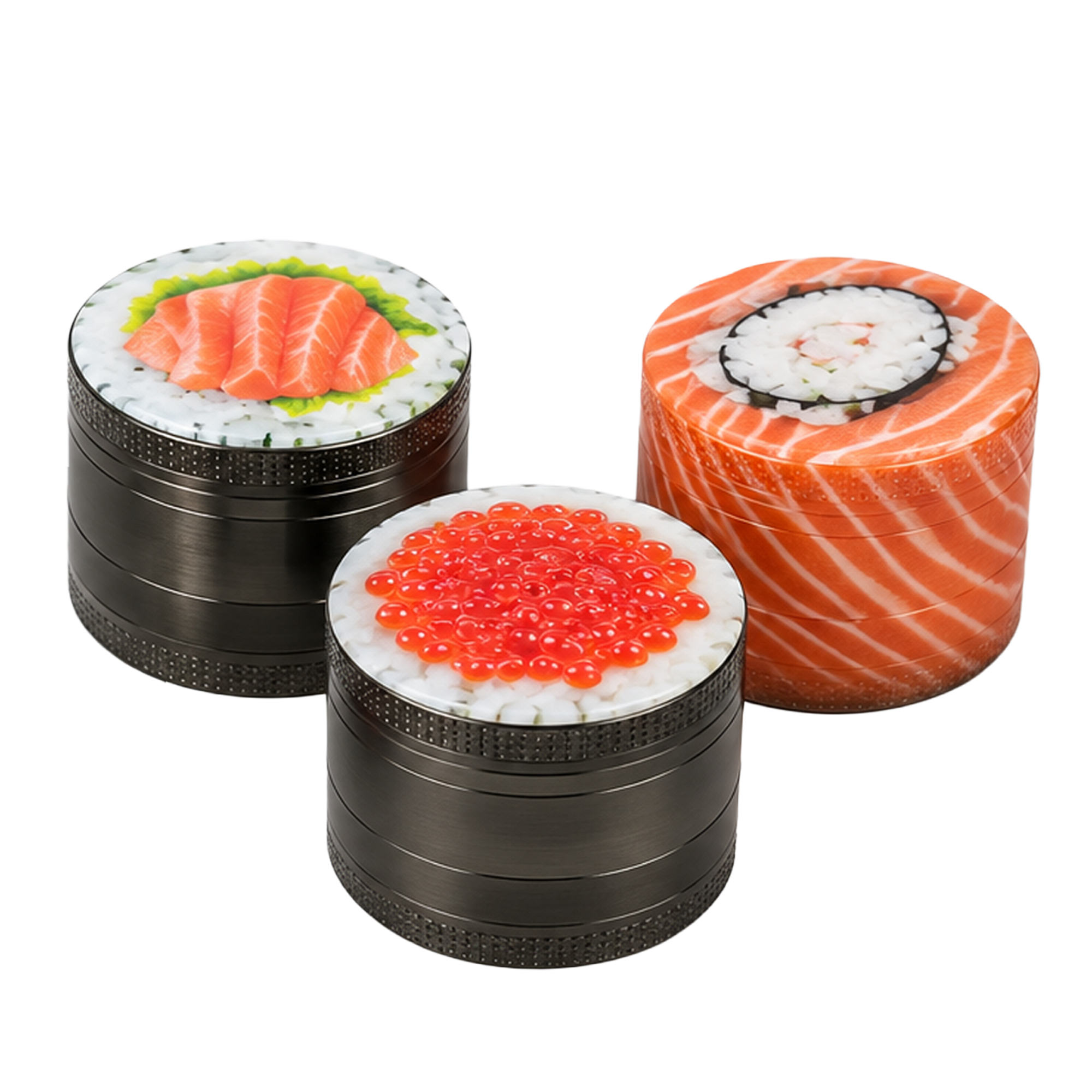 ATOMIC Metal Grinder Sushi, 4-teilig, ø50 mm