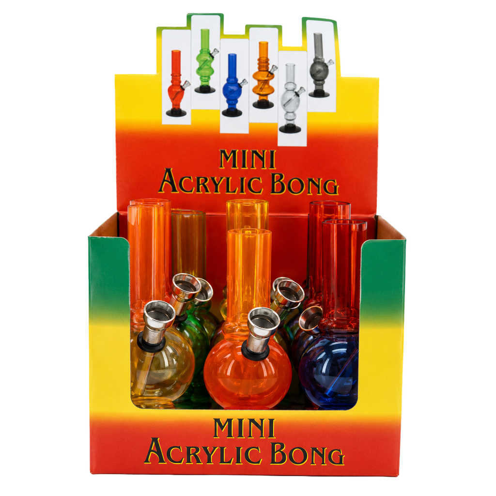 ATOMIC Mini Acryl Bong 16cm