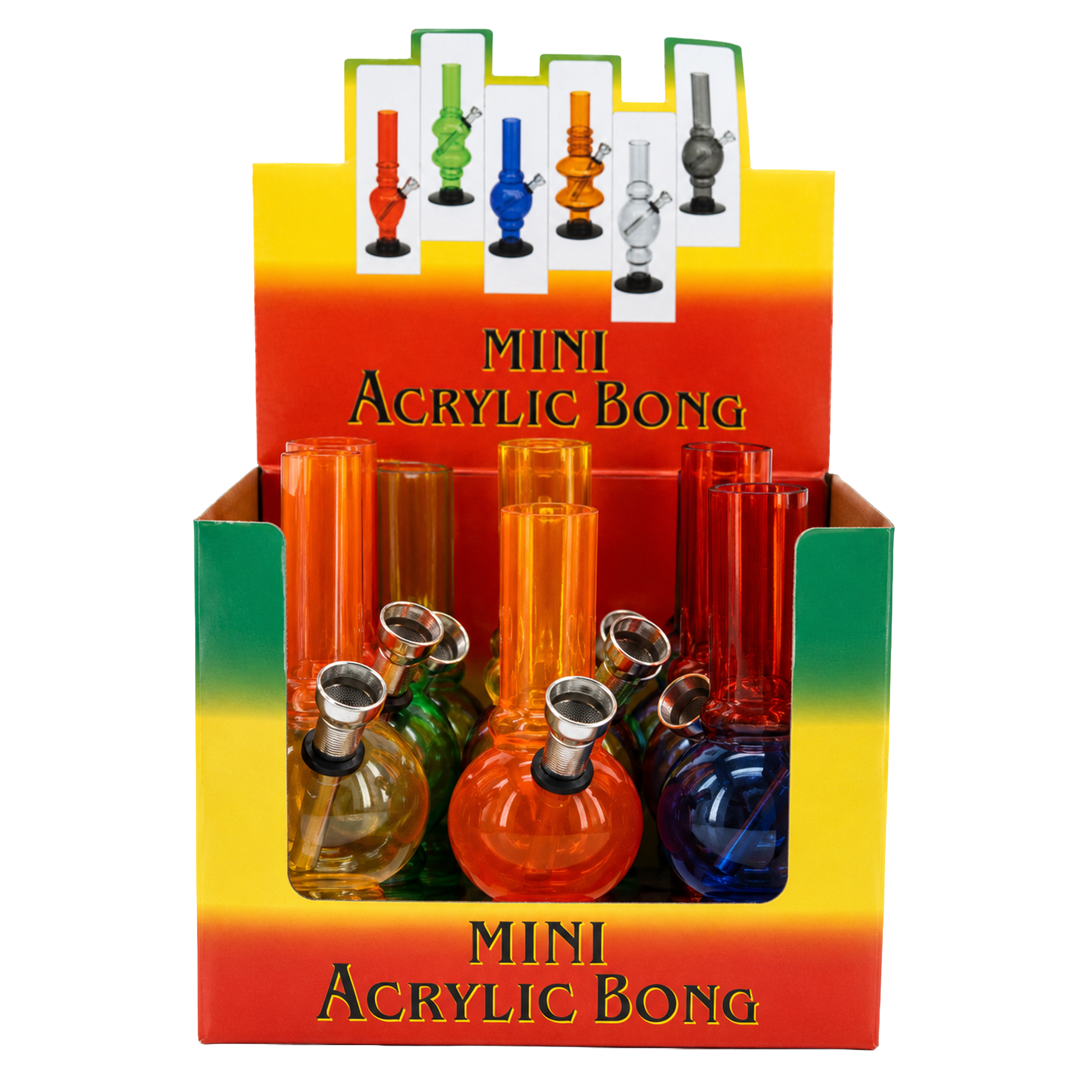ATOMIC Mini Acryl Bong 16cm