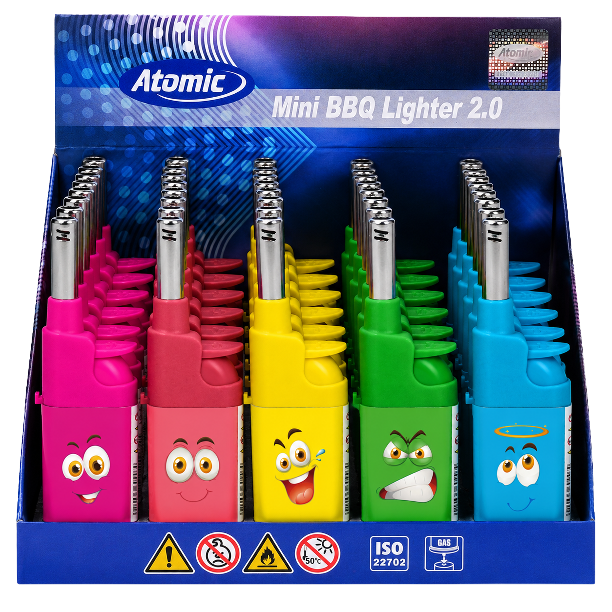 ATOMIC Mini BBQ Funny Faces