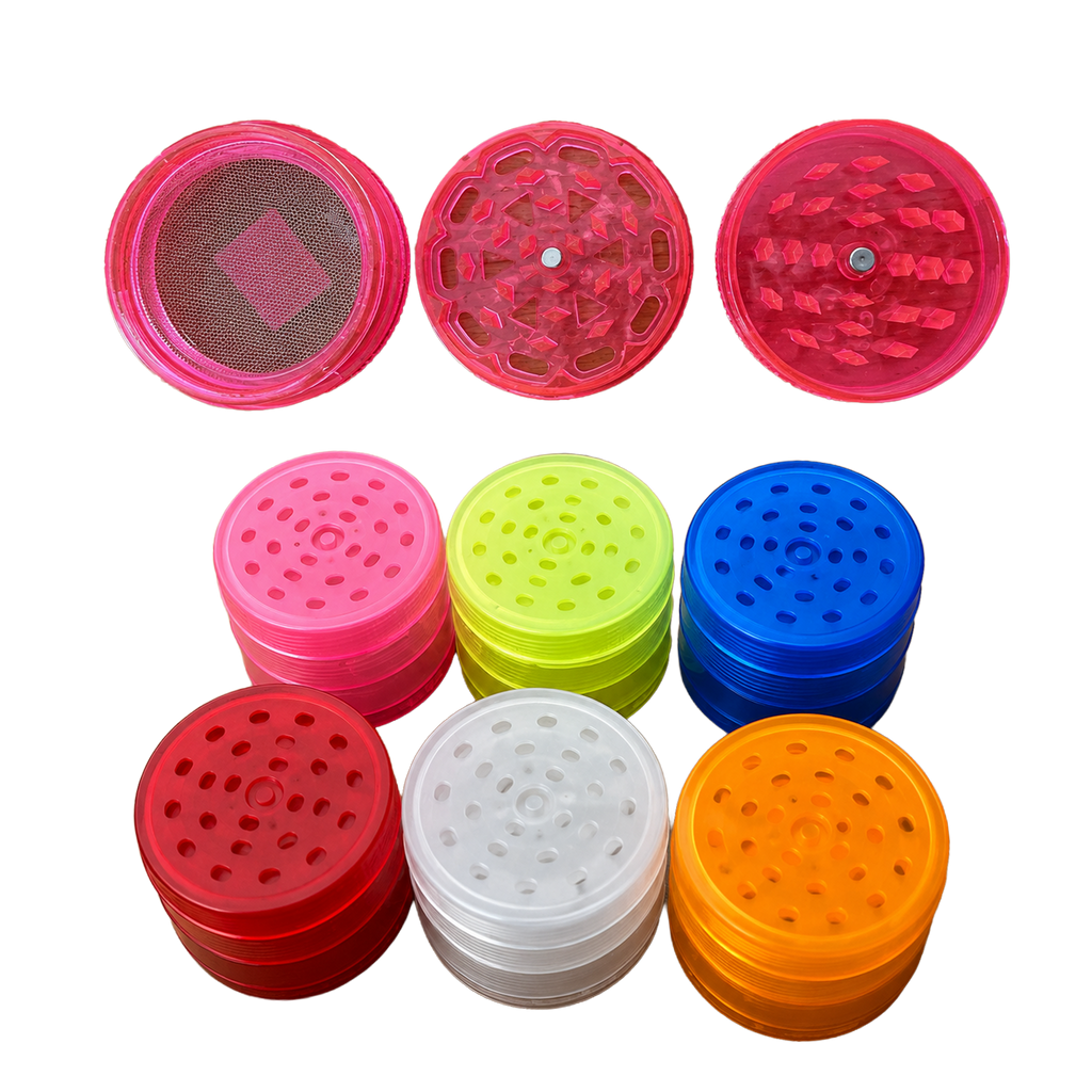 ATOMIC Plastik Grinder Rubber, 4-teilig, ø50 mm