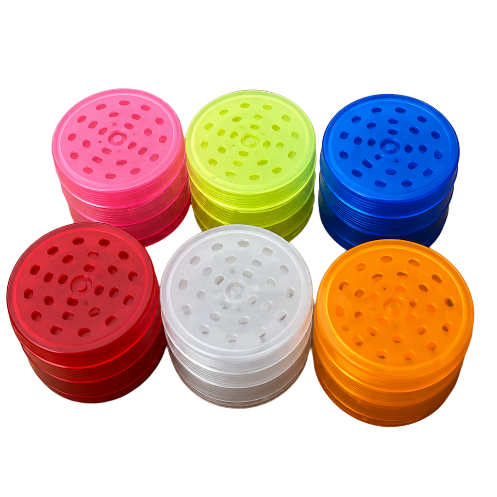 ATOMIC Plastik Grinder Rubber, 4-teilig, ø50 mm