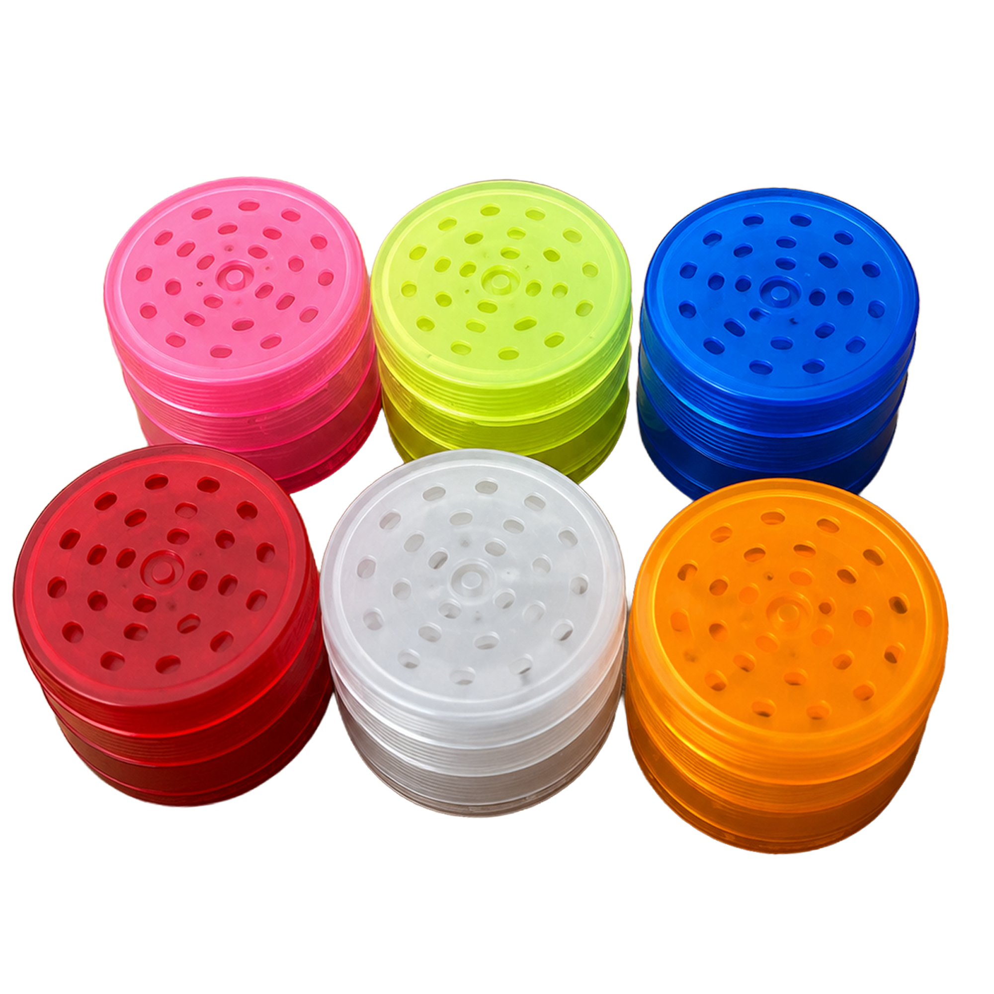 ATOMIC Plastik Grinder Rubber, 4-teilig, ø50 mm