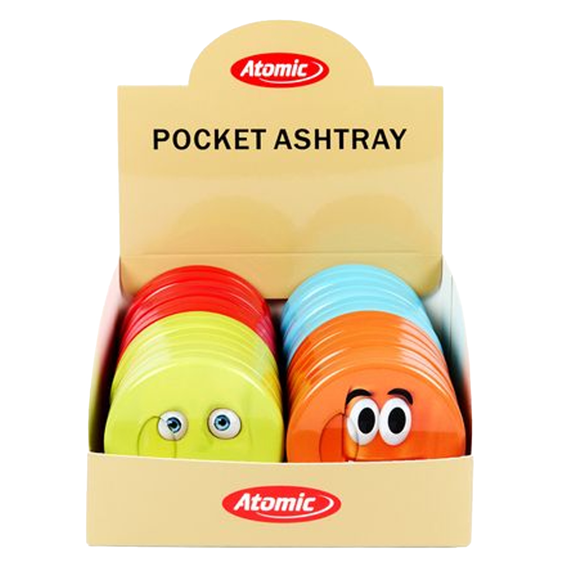 ATOMIC Taschenascher Smileys