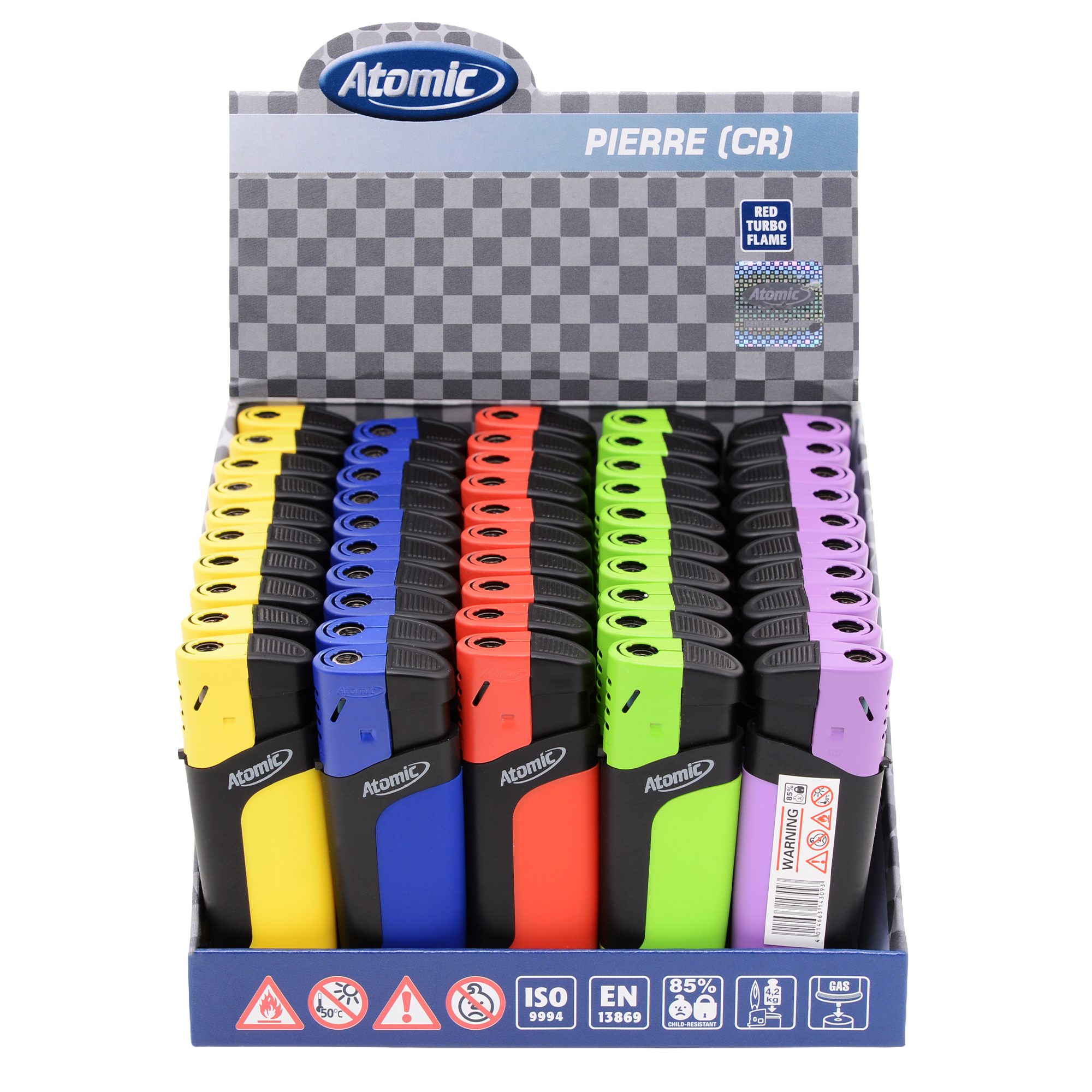 ATOMIC Turbo Rubber Redflame