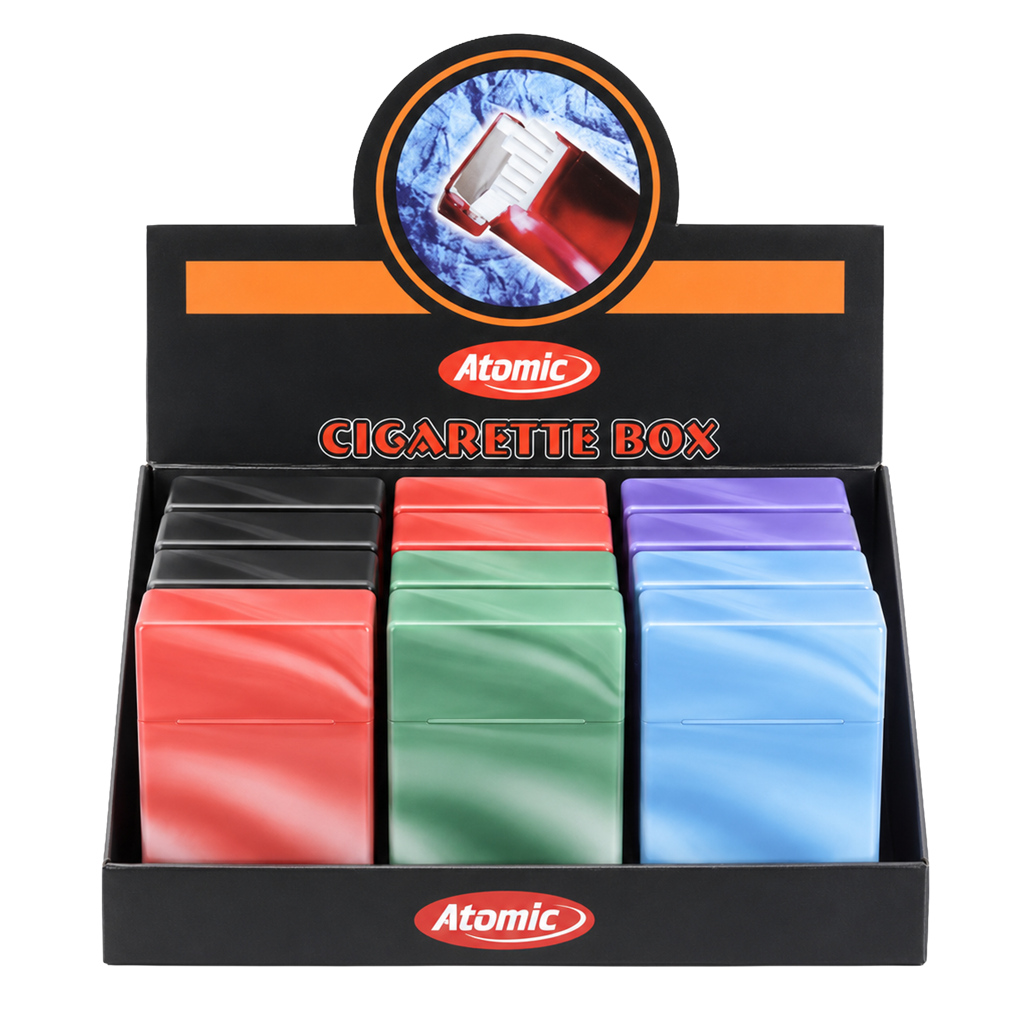ATOMIC Zigarettenbox Classic