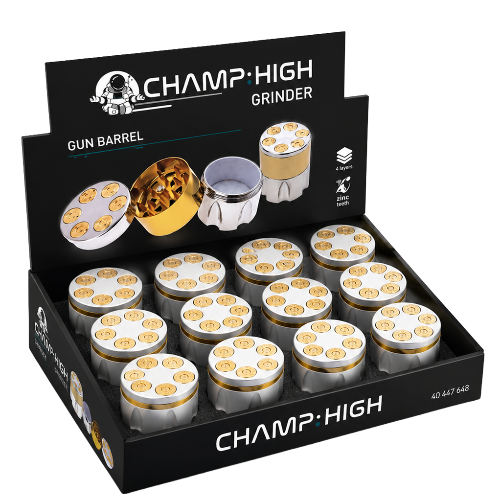 CHAMP HIGH Metall Grinder 3fach 42mm Bullet
