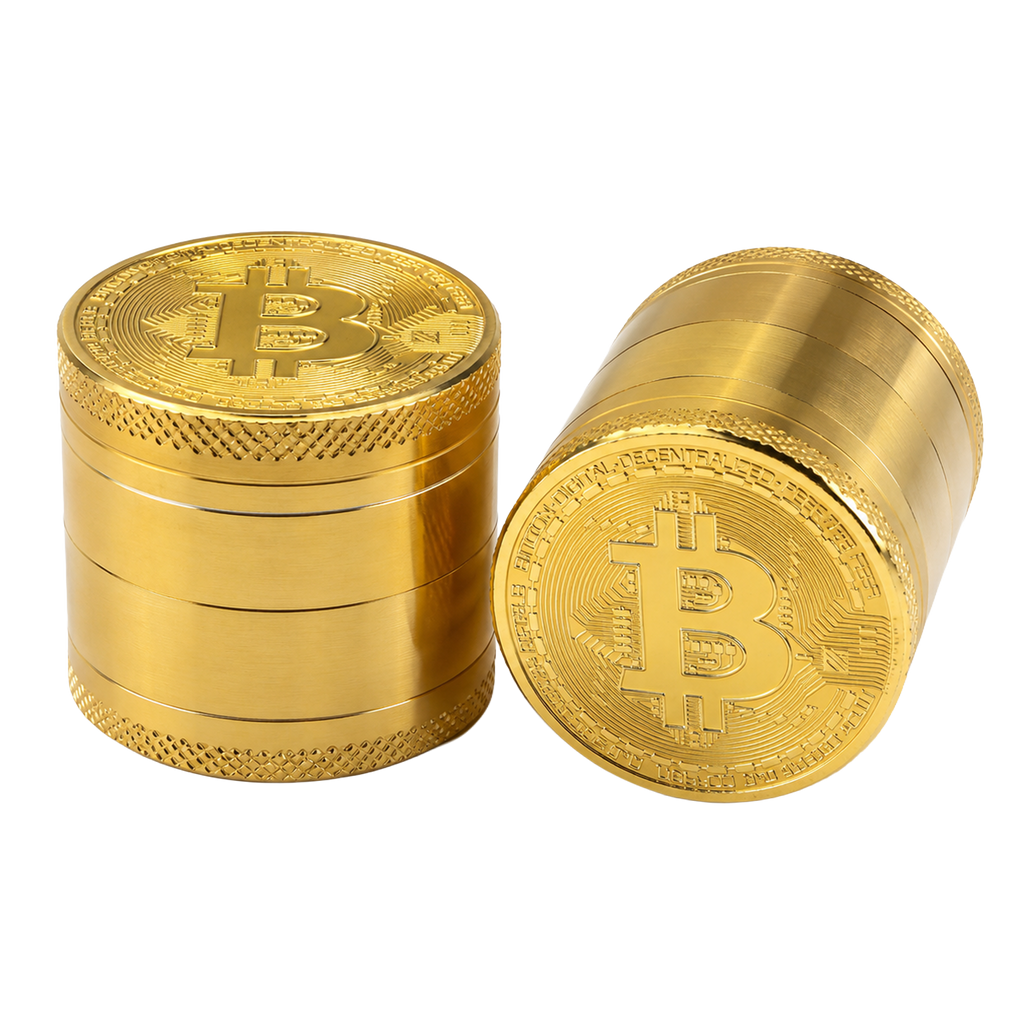 CHAMP HIGH Metall Grinder 4fach 40mm Bitcoin