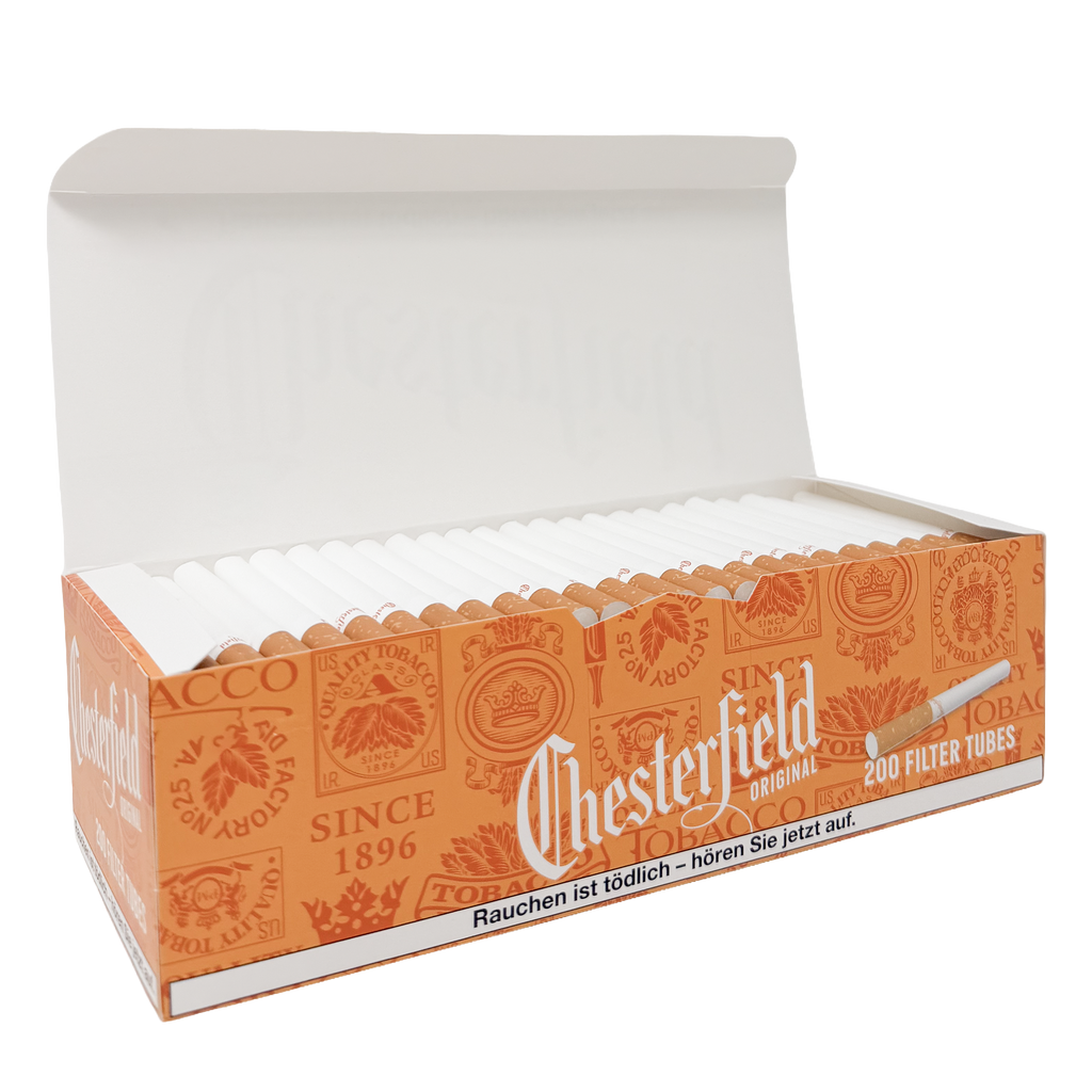 CHESTERFIELD Original 200 Zigarettenhülsen