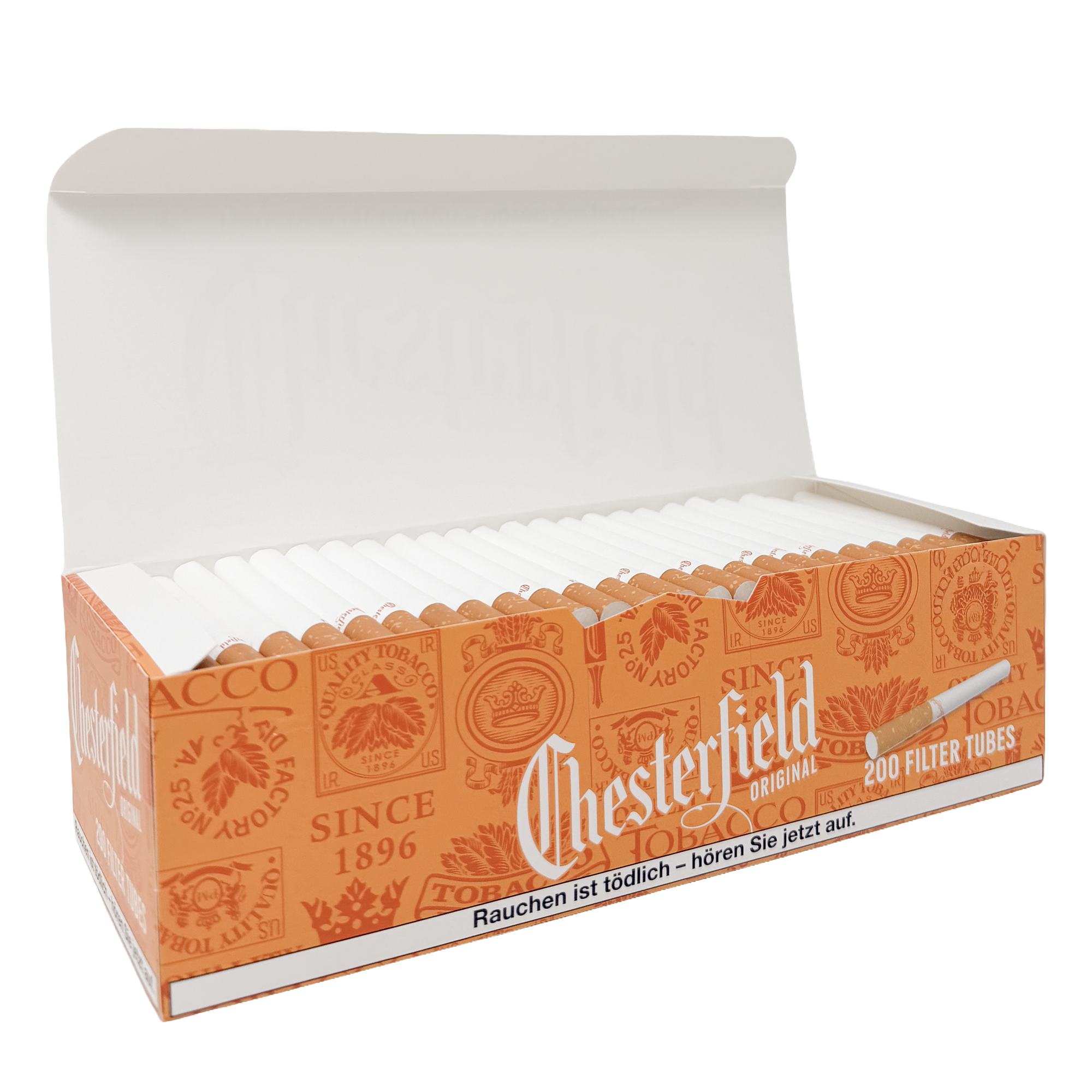 CHESTERFIELD Original 200 Zigarettenhülsen