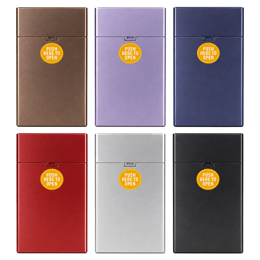 CLIC BOXX Sprungdeckel-Box Metallic