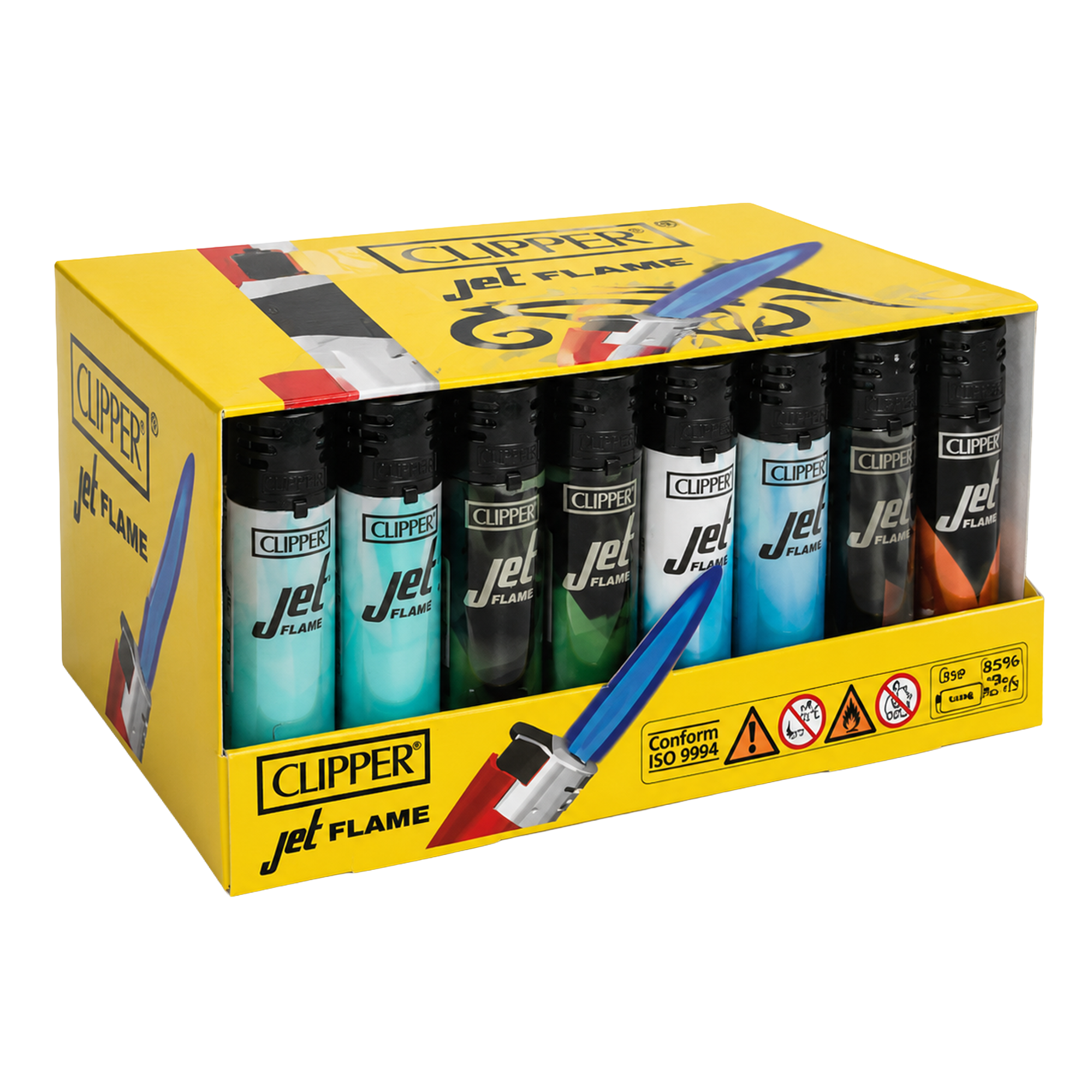 CLIPPER Plastic Jet Flame Nebula Mix 2