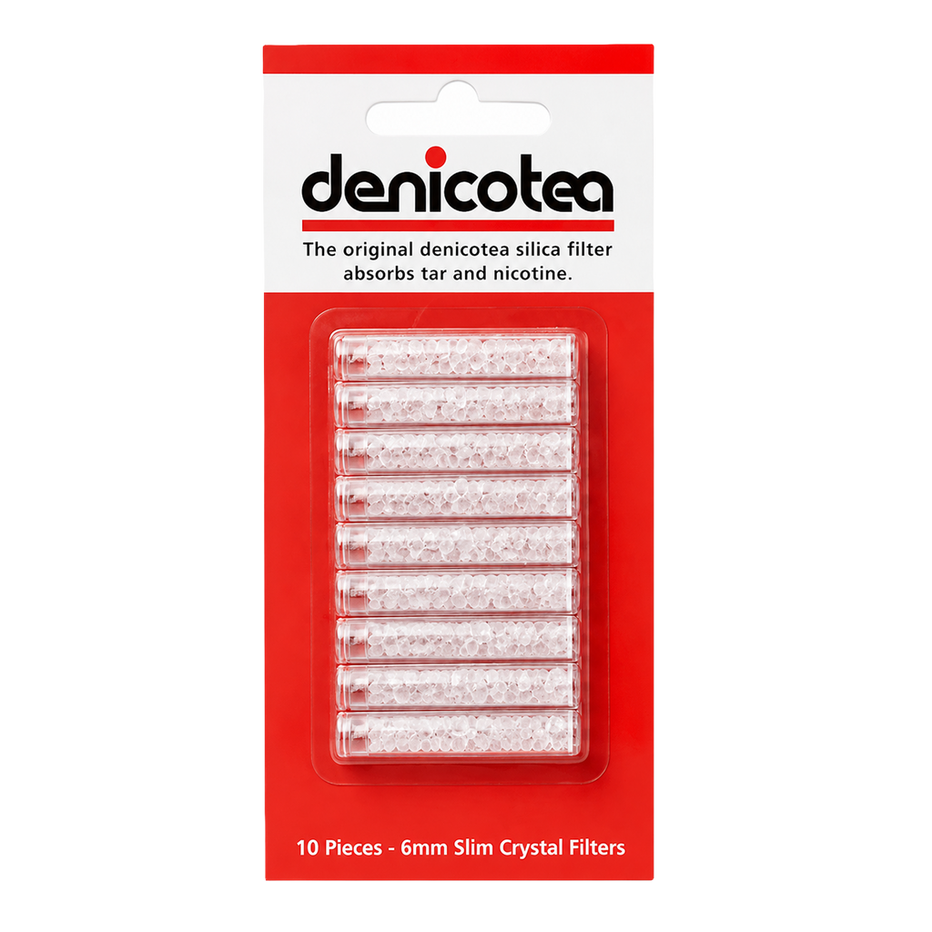 DENICOTEA Zigarettenfilter Slimline 6mm 10er