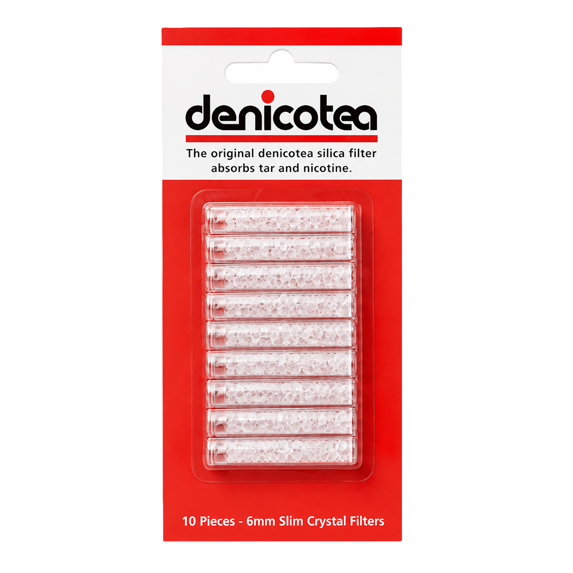 DENICOTEA Zigarettenfilter Slimline 6mm 10er