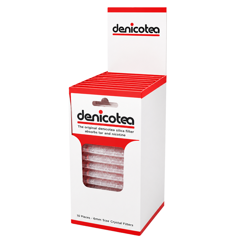 DENICOTEA Zigarettenfilter Slimline 6mm 10er