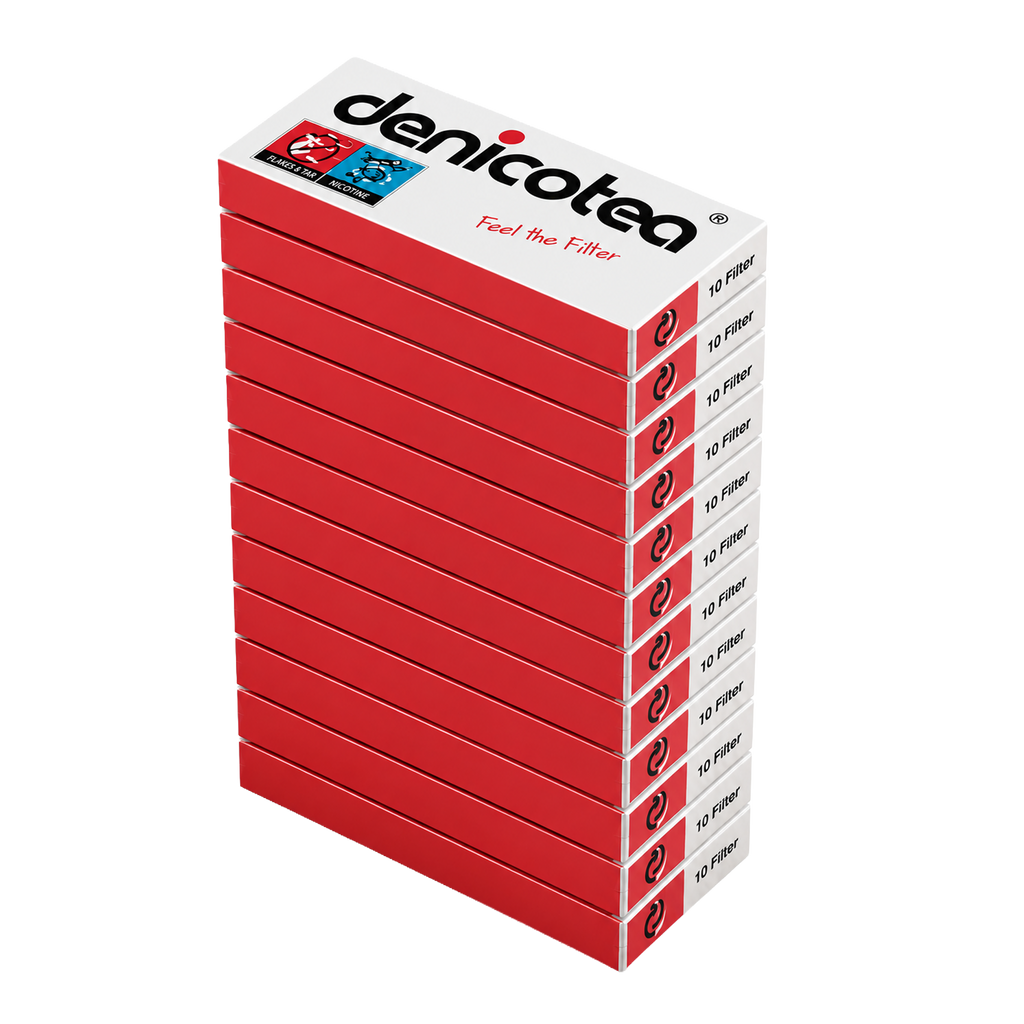 DENICOTEA Zigarettenfilter 9mm 10er