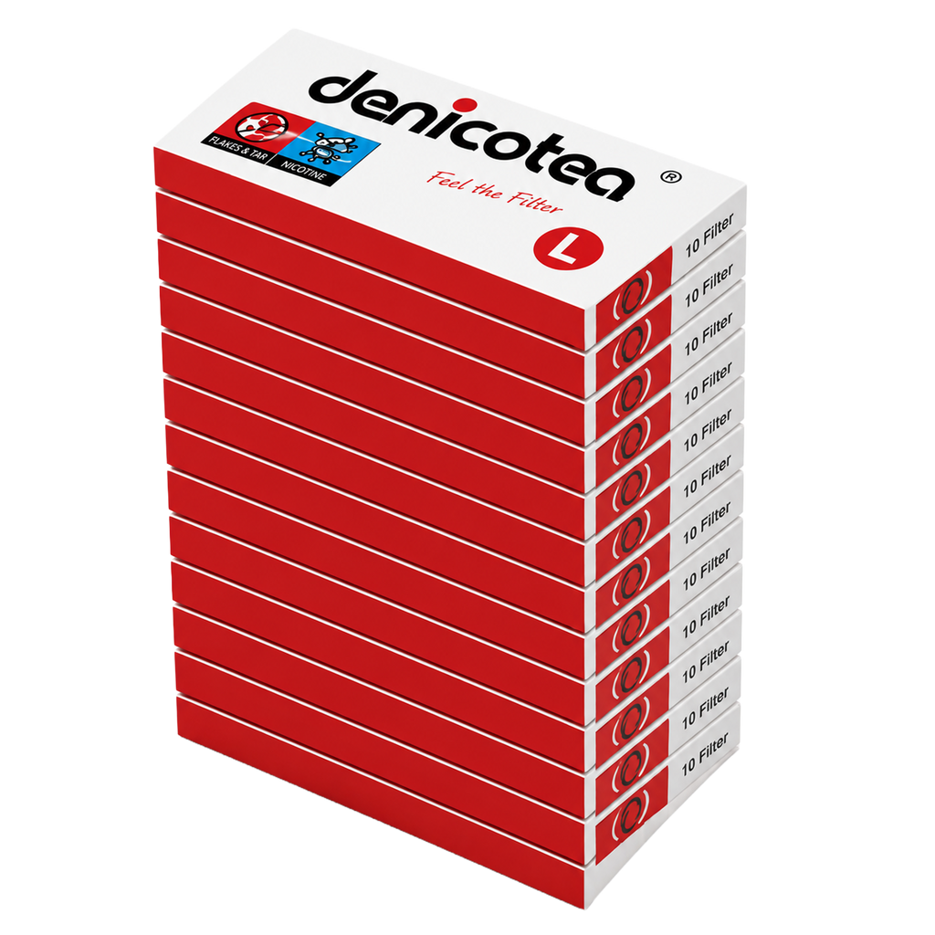 DENICOTEA Zigarettenfilter 9mm 10er