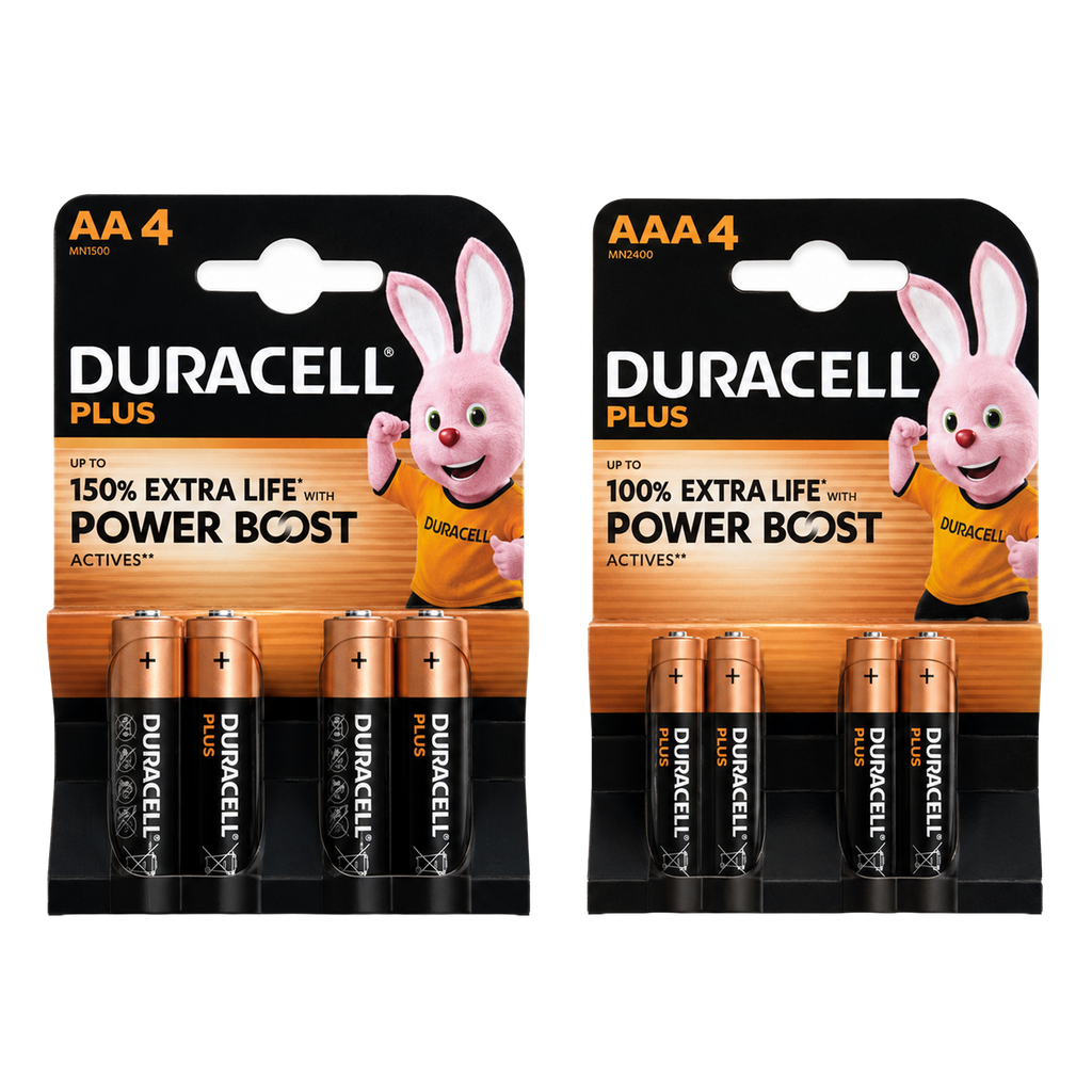 DURACELL Batterien 4er