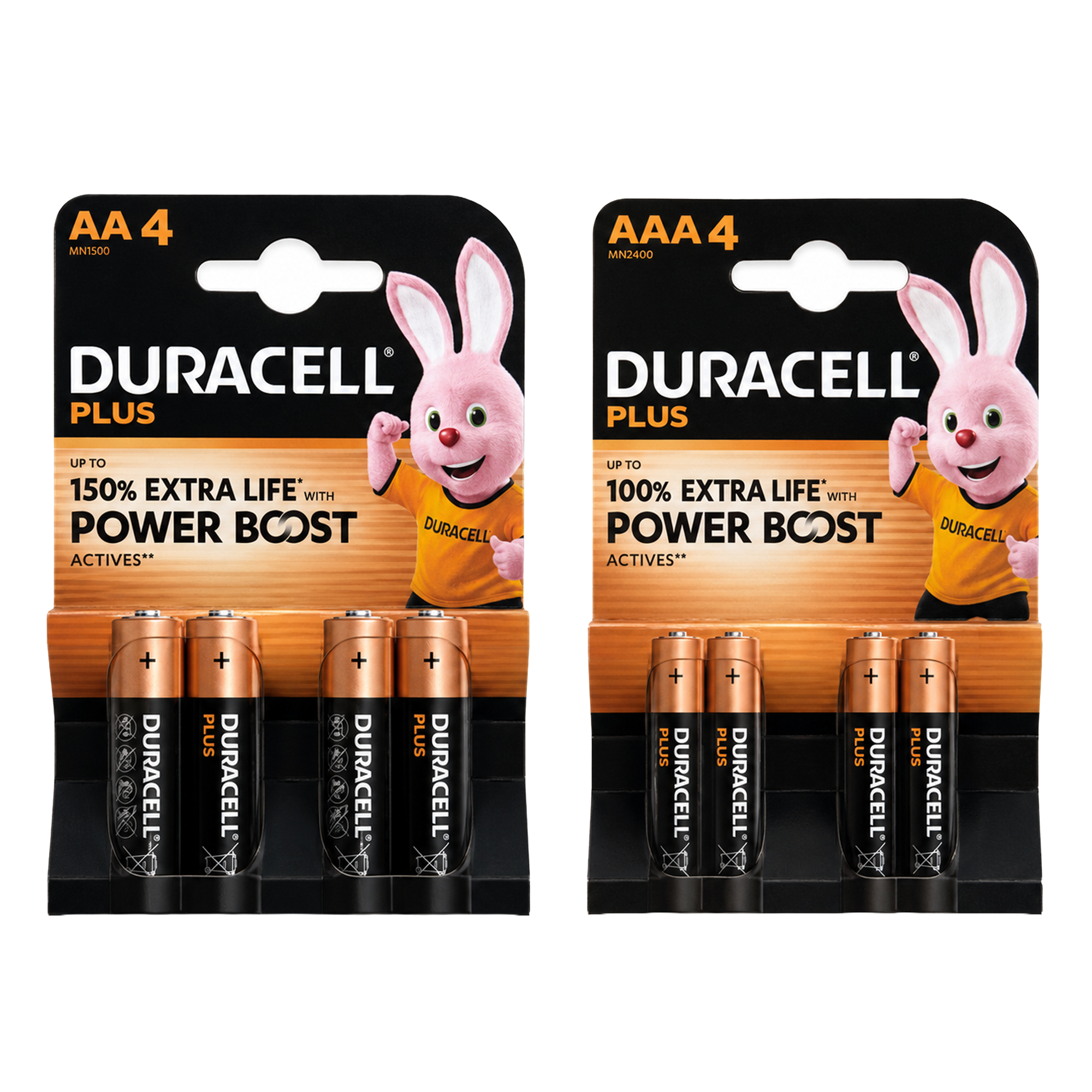 DURACELL Batterien 4er