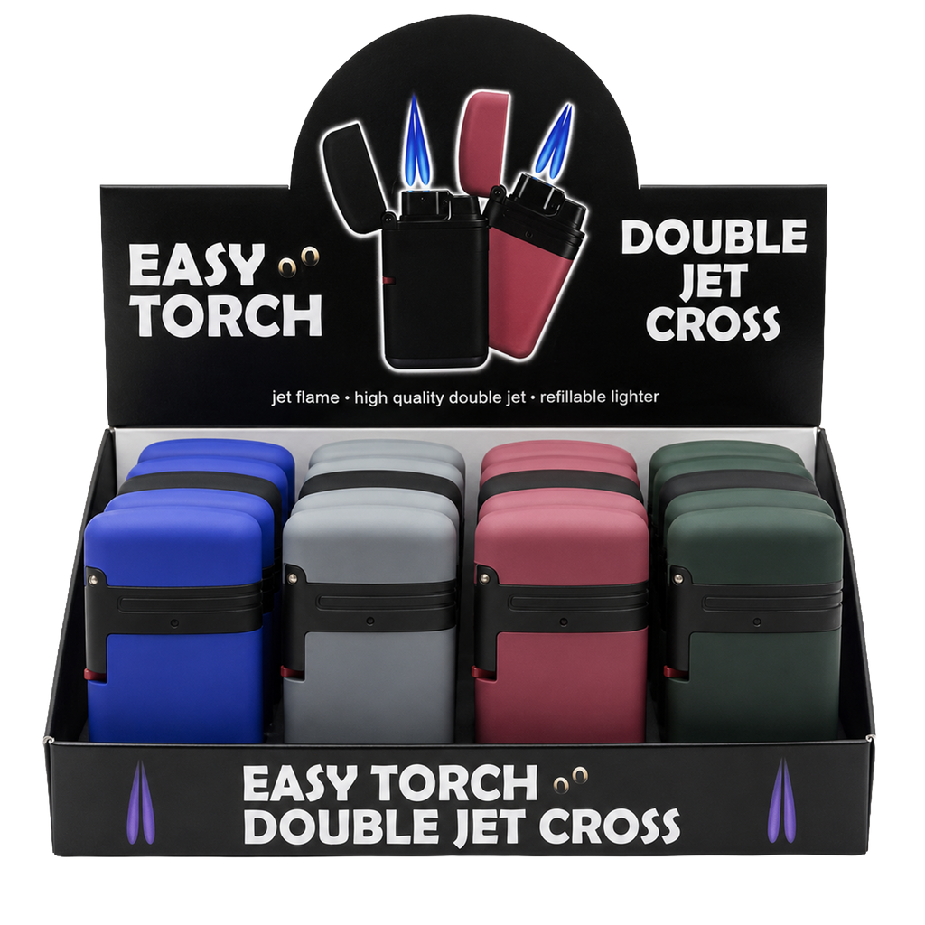 EASY TORCH Rubber Double Jet Cross