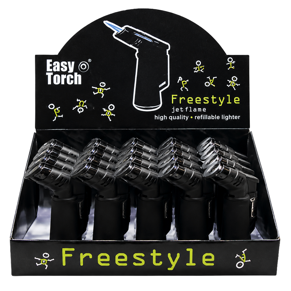 EASY TORCH Rubber Freestyle Schwarz