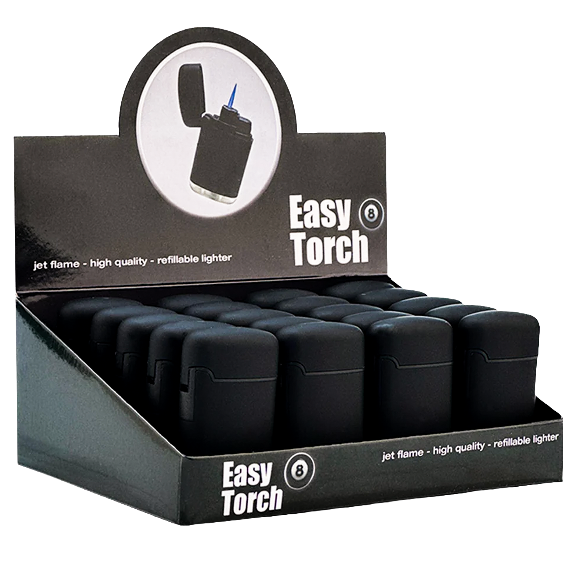 EASY TORCH Rubber Schwarz