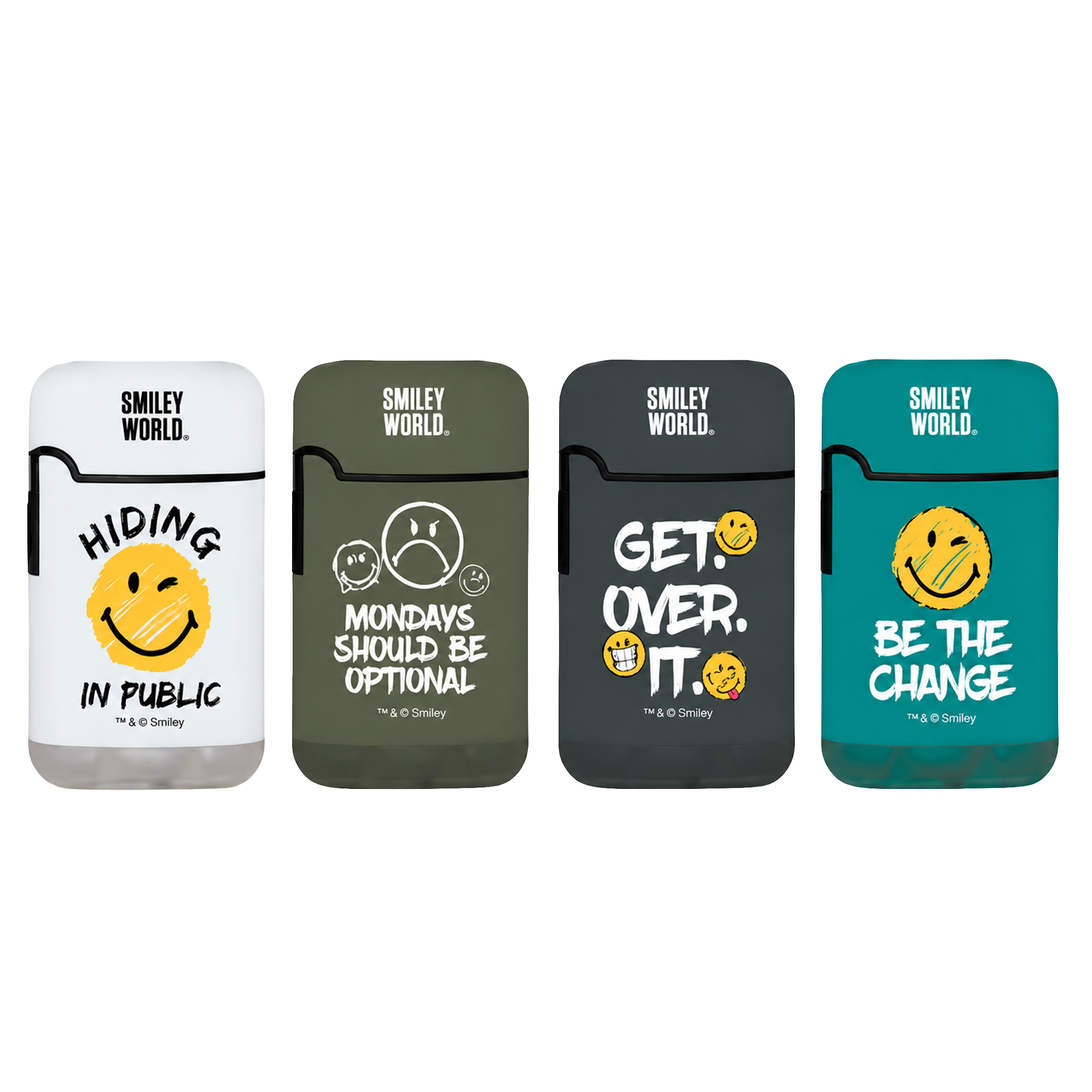 EASY TORCH Smiley World Slogans