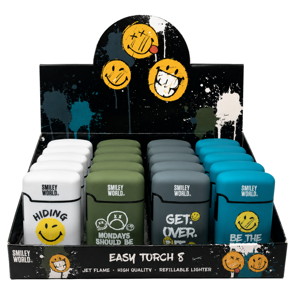 EASY TORCH Smiley World Slogans