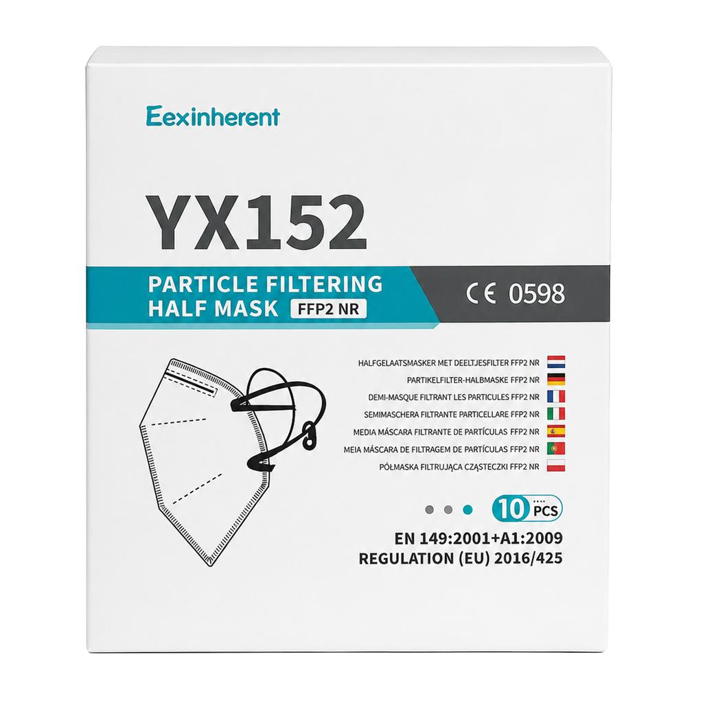 FFP2 Maske Weiß/Rosa