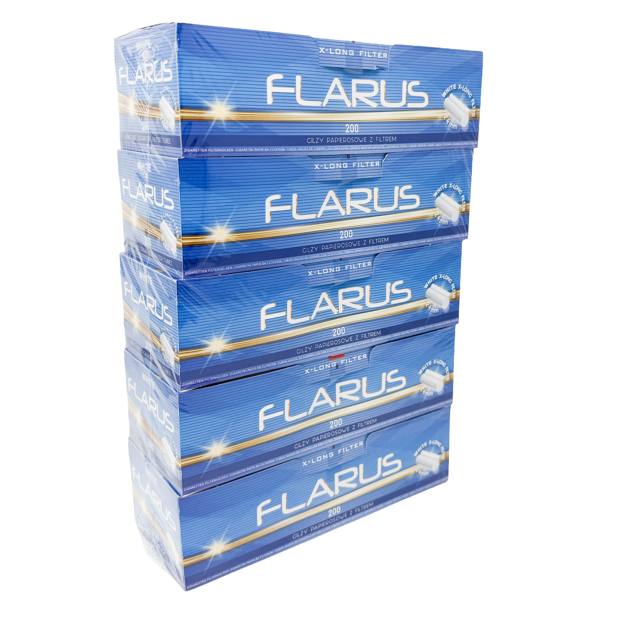 FLARUS X-Long White 200 mit 24mm Filter