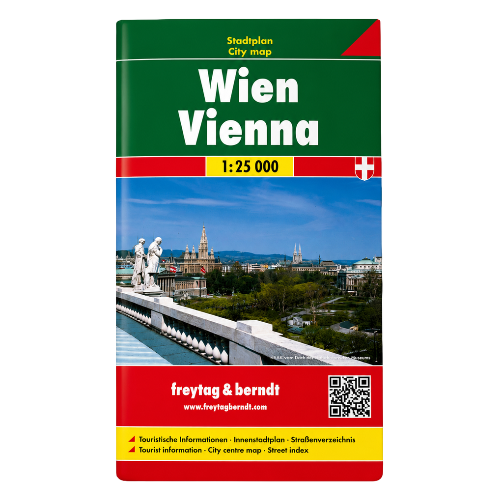 FREYTAG & BERNDT Faltplan Wien Groß 1:25.000
