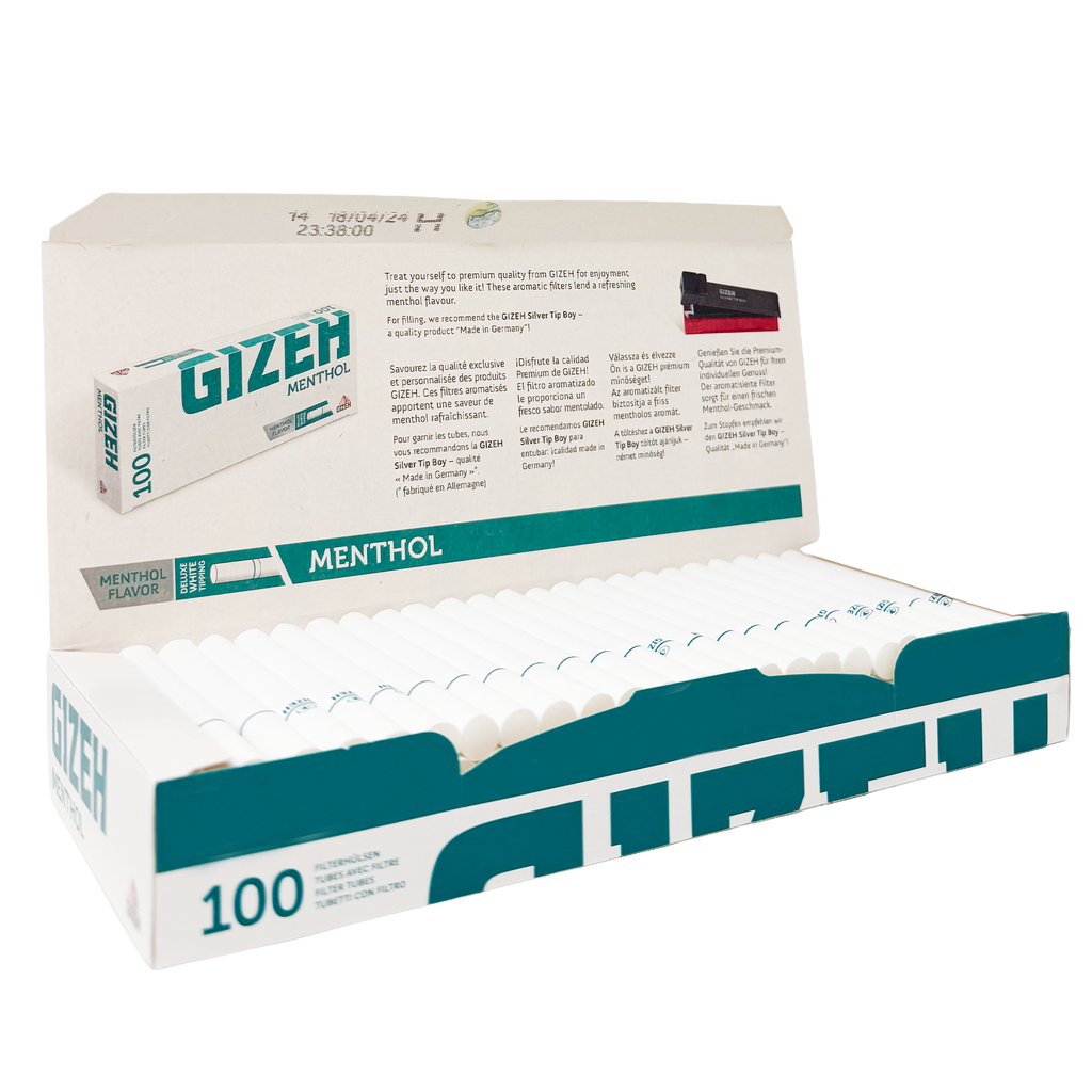 GIZEH Mentho Tip 100 Mentholfilter