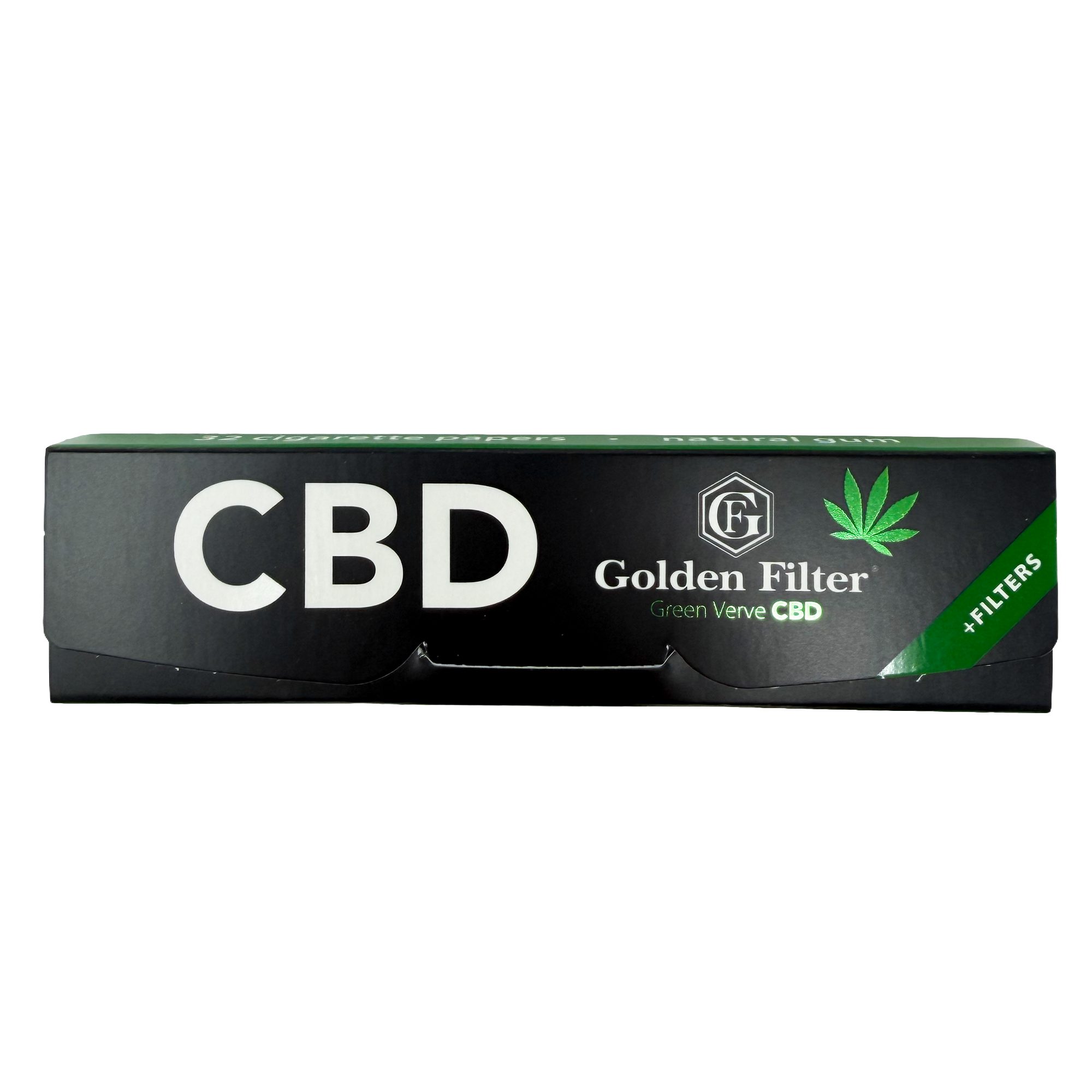 GOLDEN FILTER CBD King Size Slim + Tips