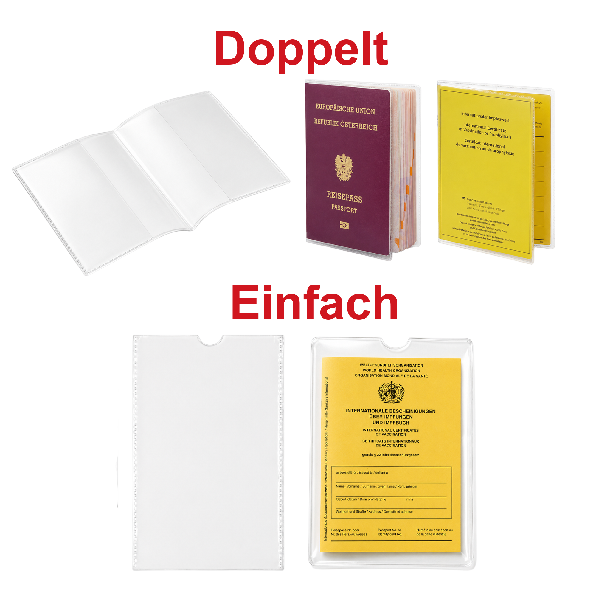 Impfpasshülle
