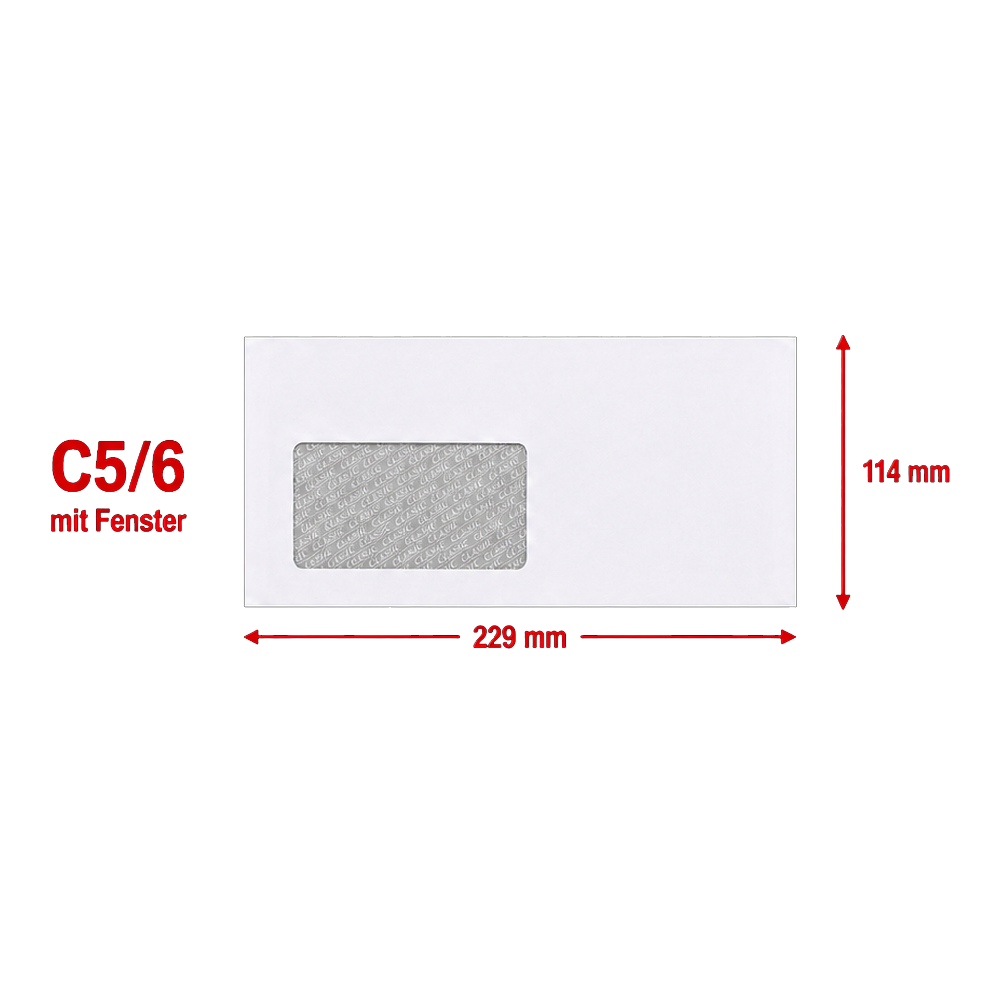 Kuverts C5 & C5/6