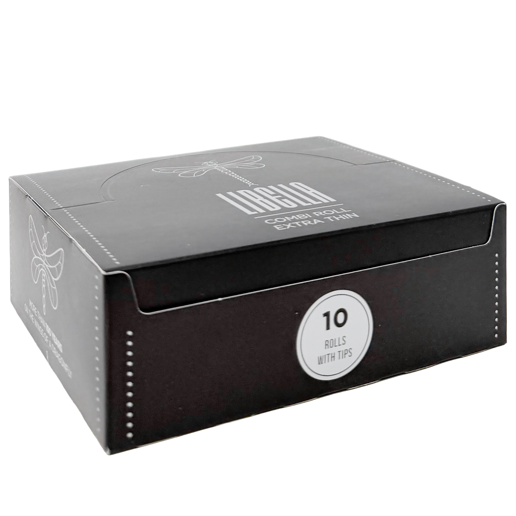 LIBELLA Black Extra Thin Rolls + Tips