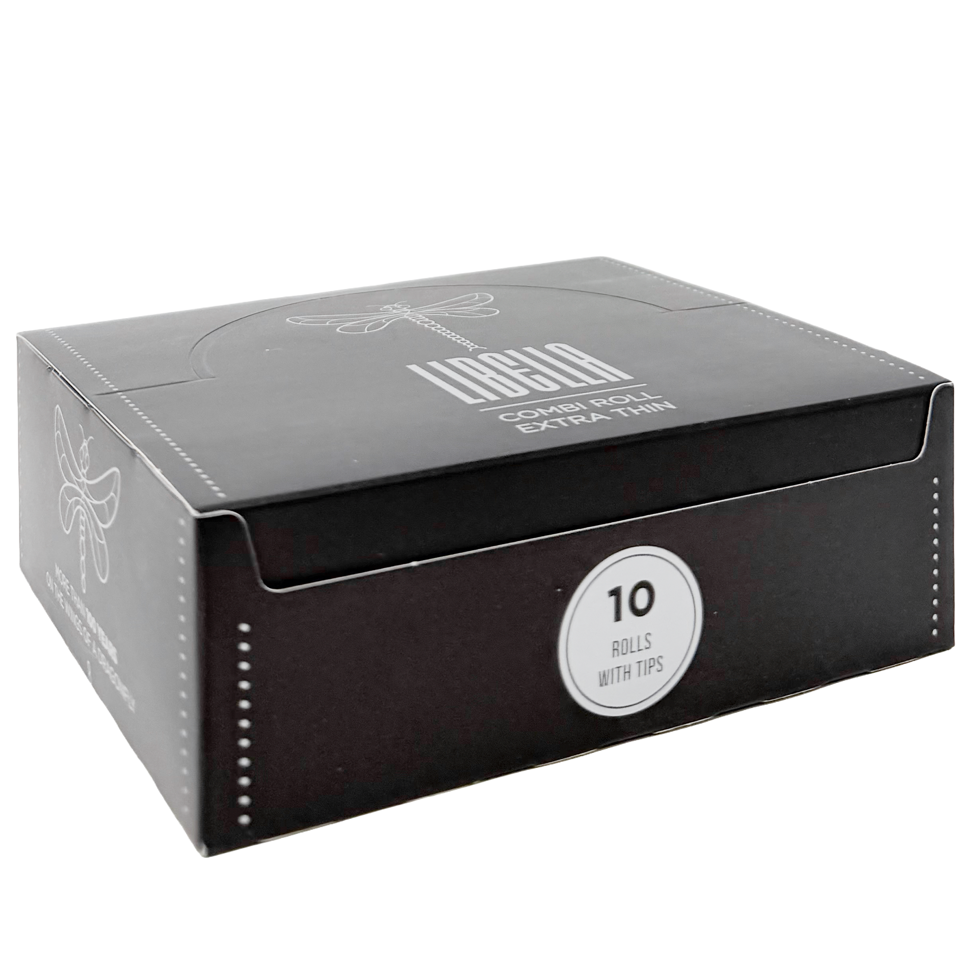 LIBELLA Black Extra Thin Rolls + Tips