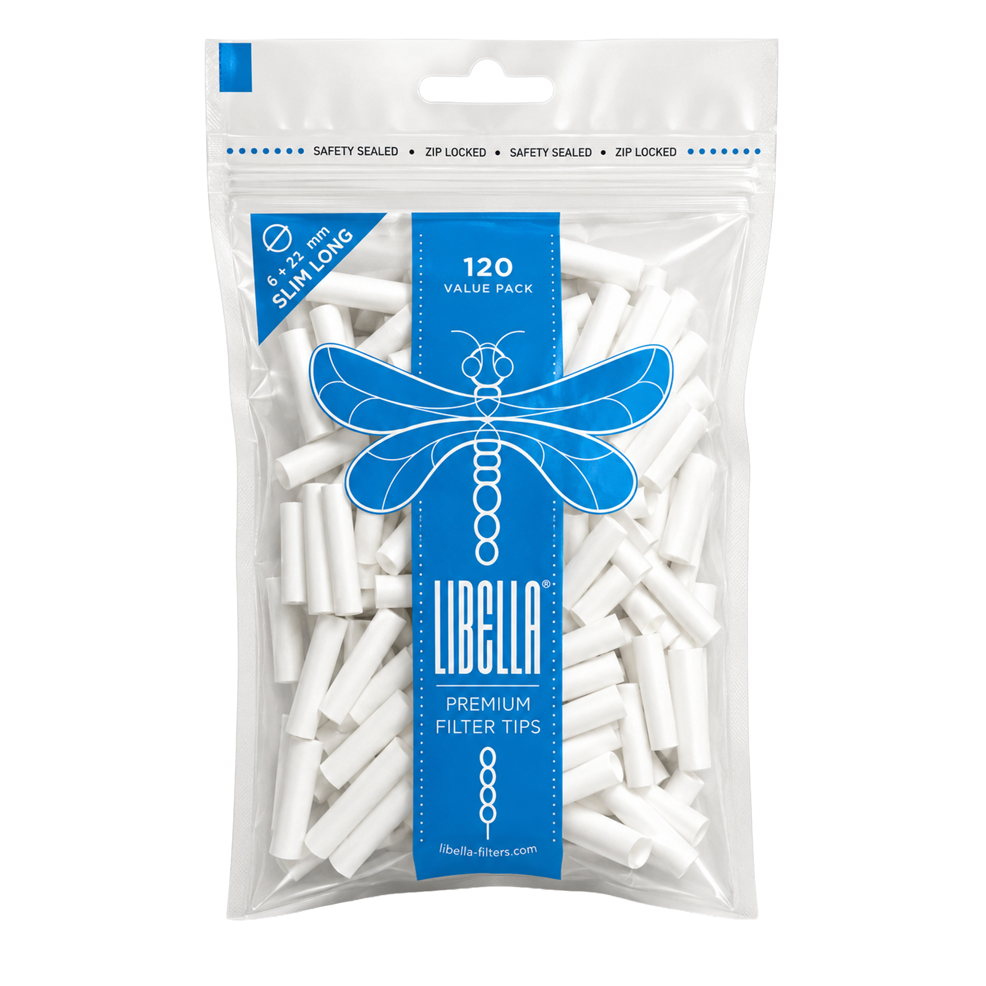 LIBELLA Blue Longfilter Slim 6x22mm
